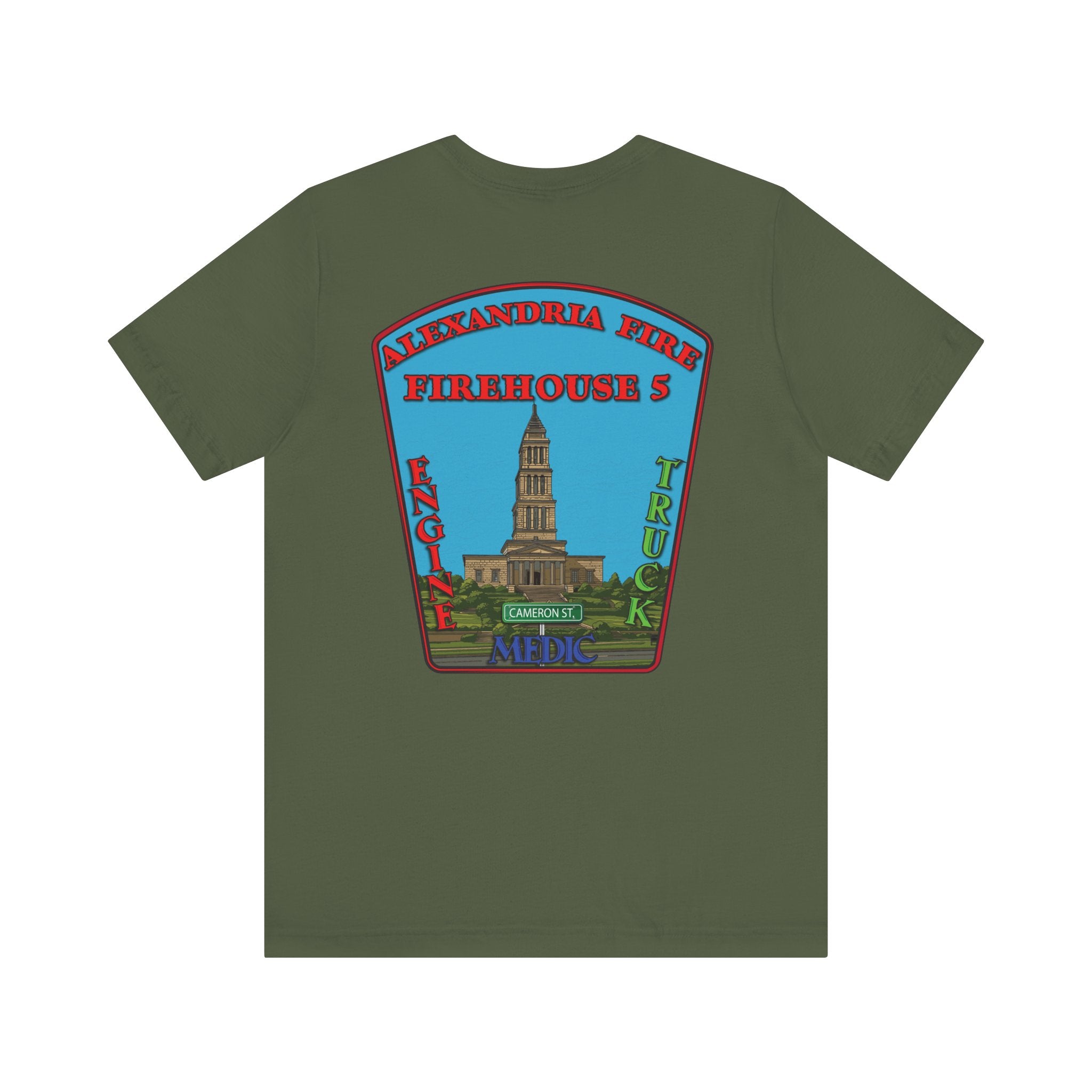Alexandria Station 5 version 3 - Bella+Canvas Soft Unisex Tee