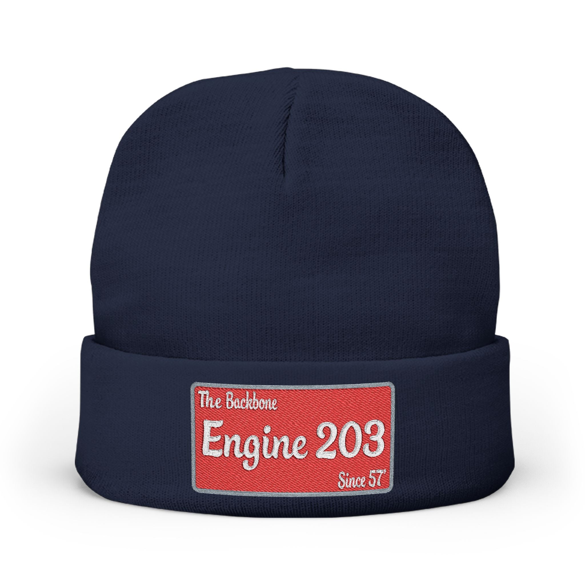 Engine 203 Remount Raiders - Knit Beanie (Embroidery)