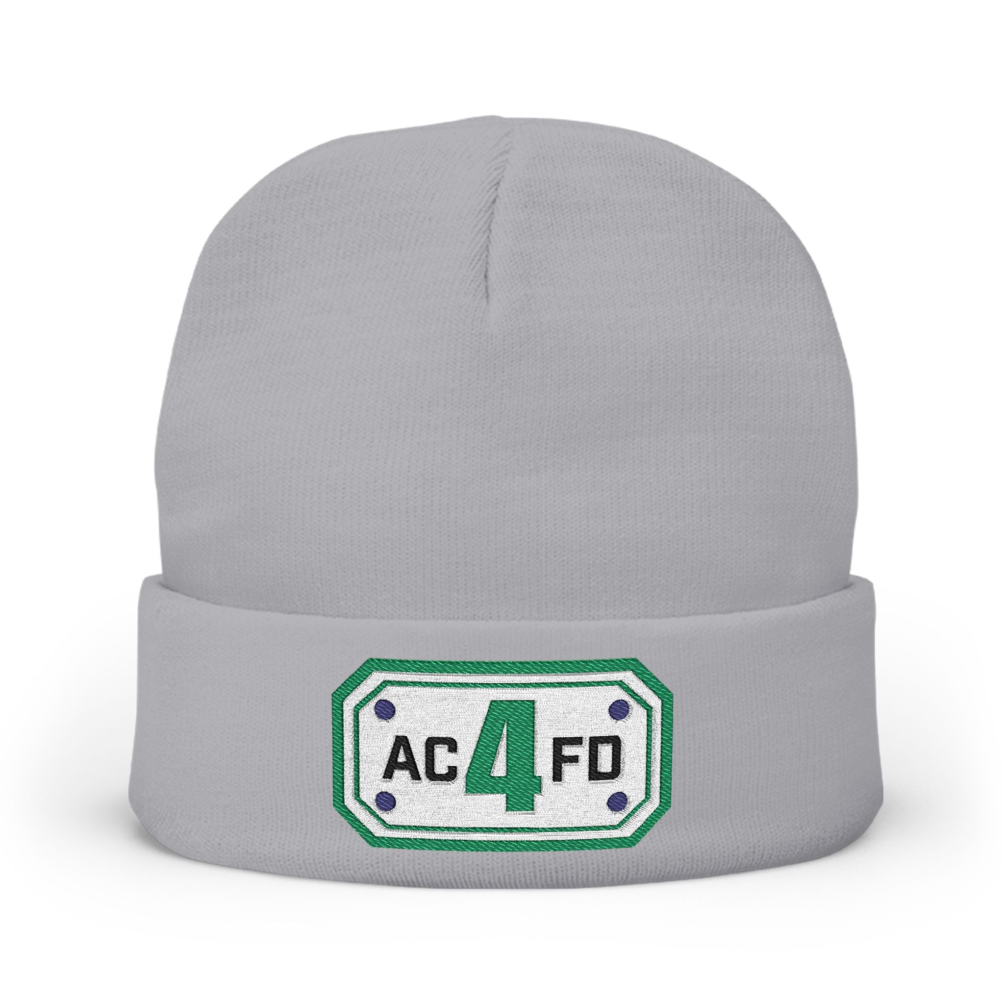 Arlington Tower 4- Knit Beanie (Embroidery)