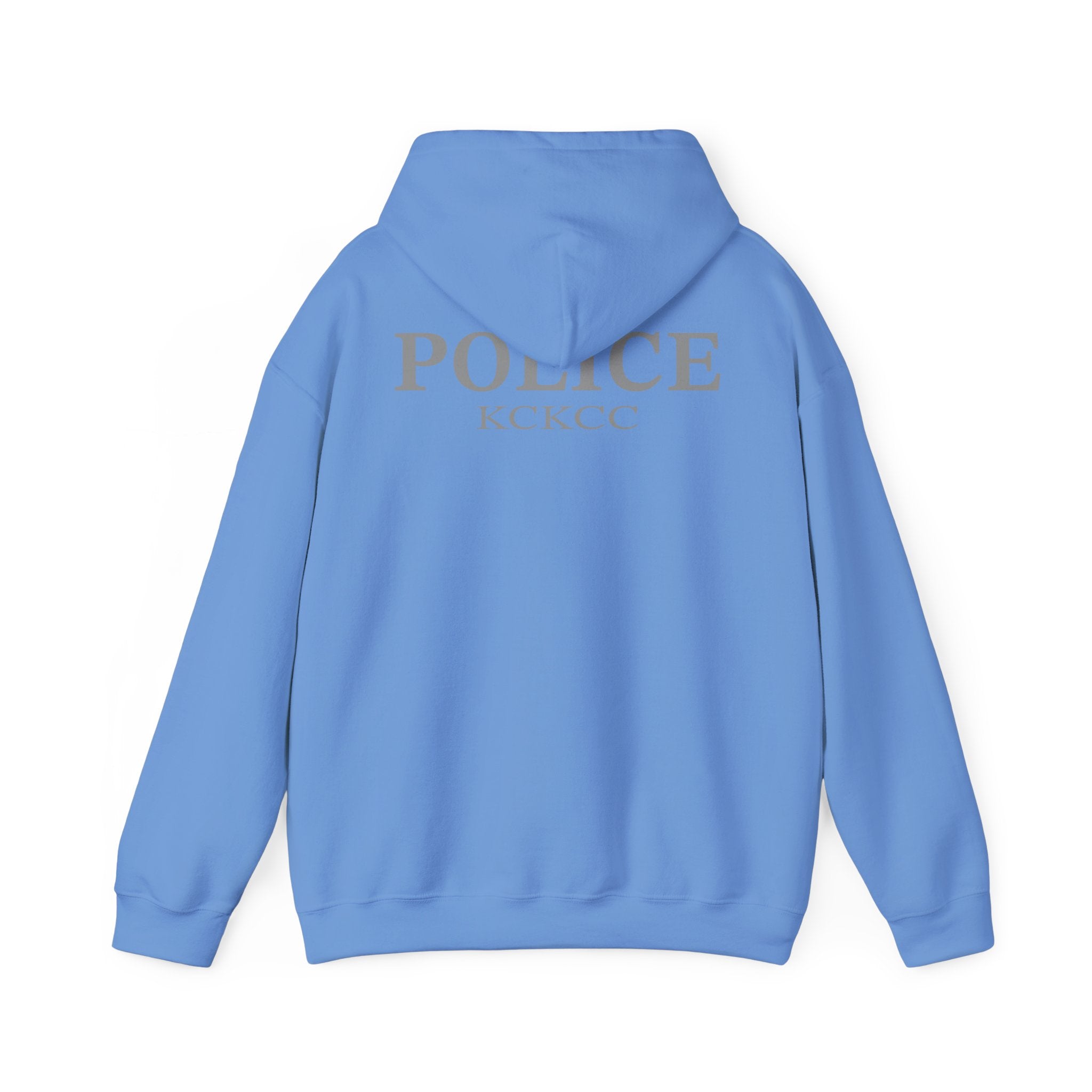Kansas City College Police Grey Patch - Unisex Heavy Blend™ Hooded Sweatshirt