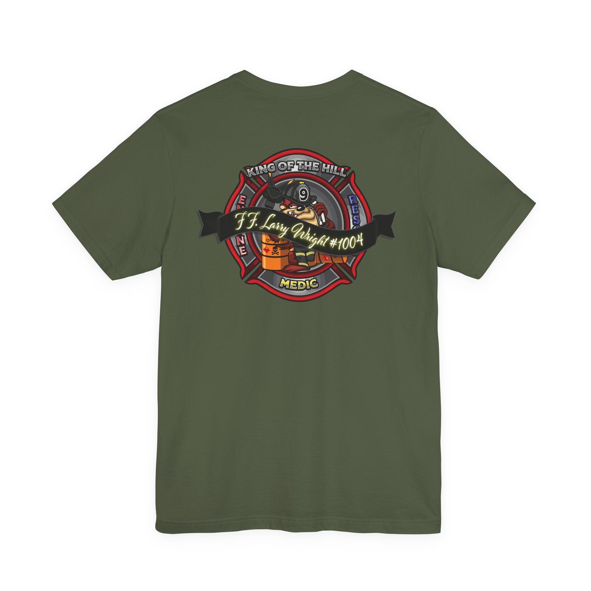 Larry Wright Memorial Shirt - Bella+Canvas Brand Jersey Short Sleeve Tee Unisex