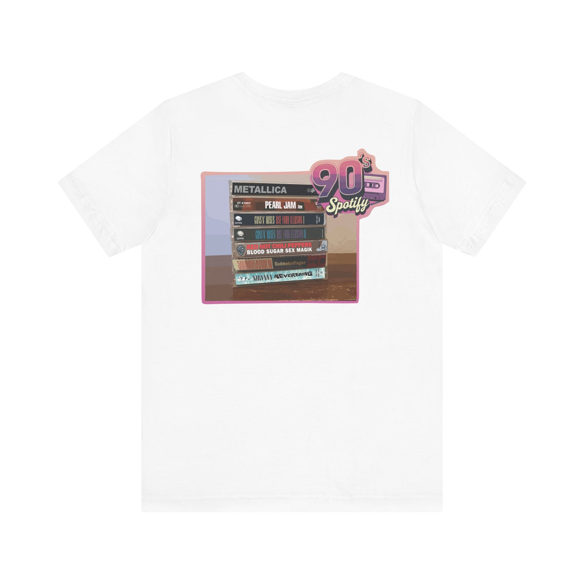 90's Spotify- Bella+Canvas Soft Unisex Tee