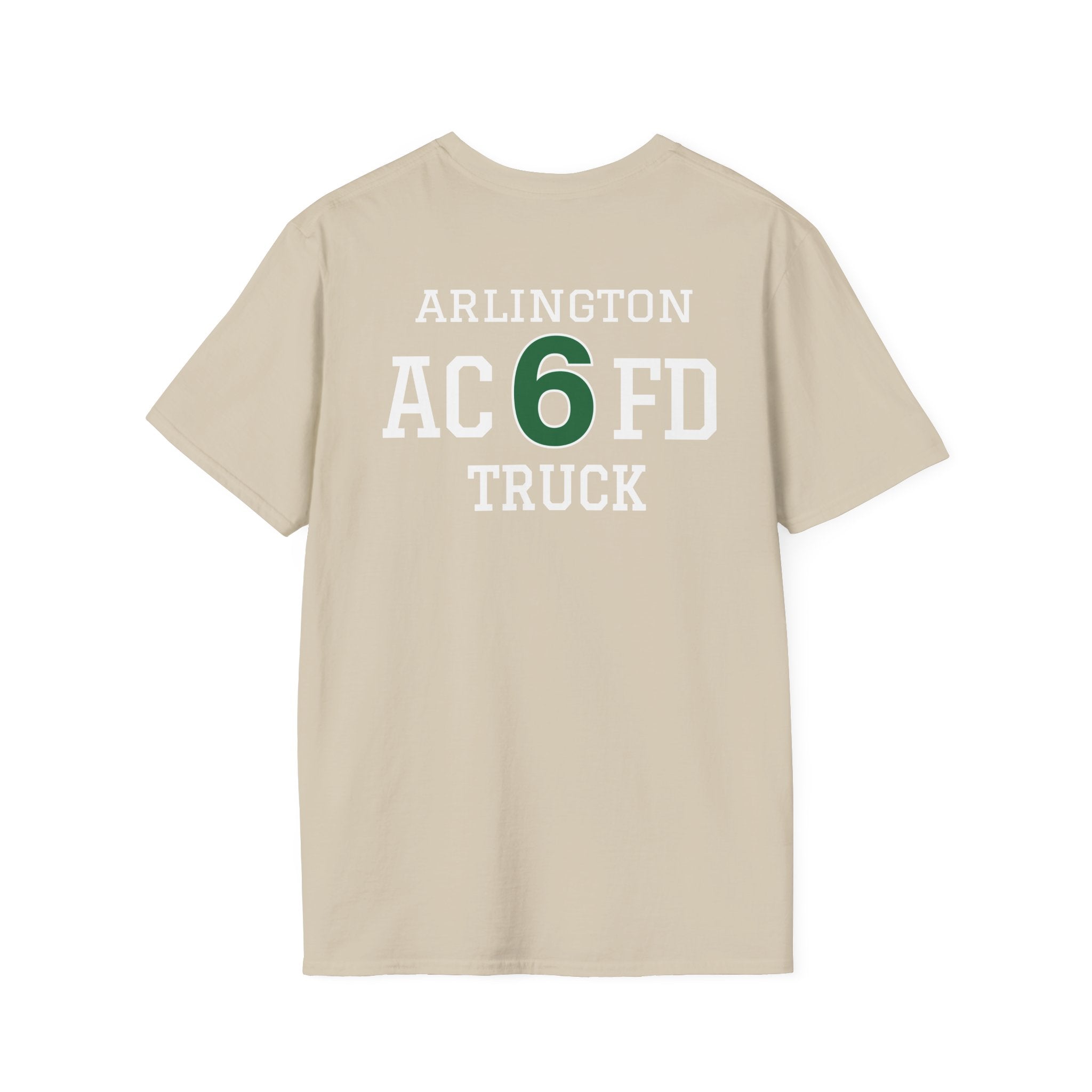 Truck 6 Arlington - Gildan Soft Cotton Softstyle T-Shirt