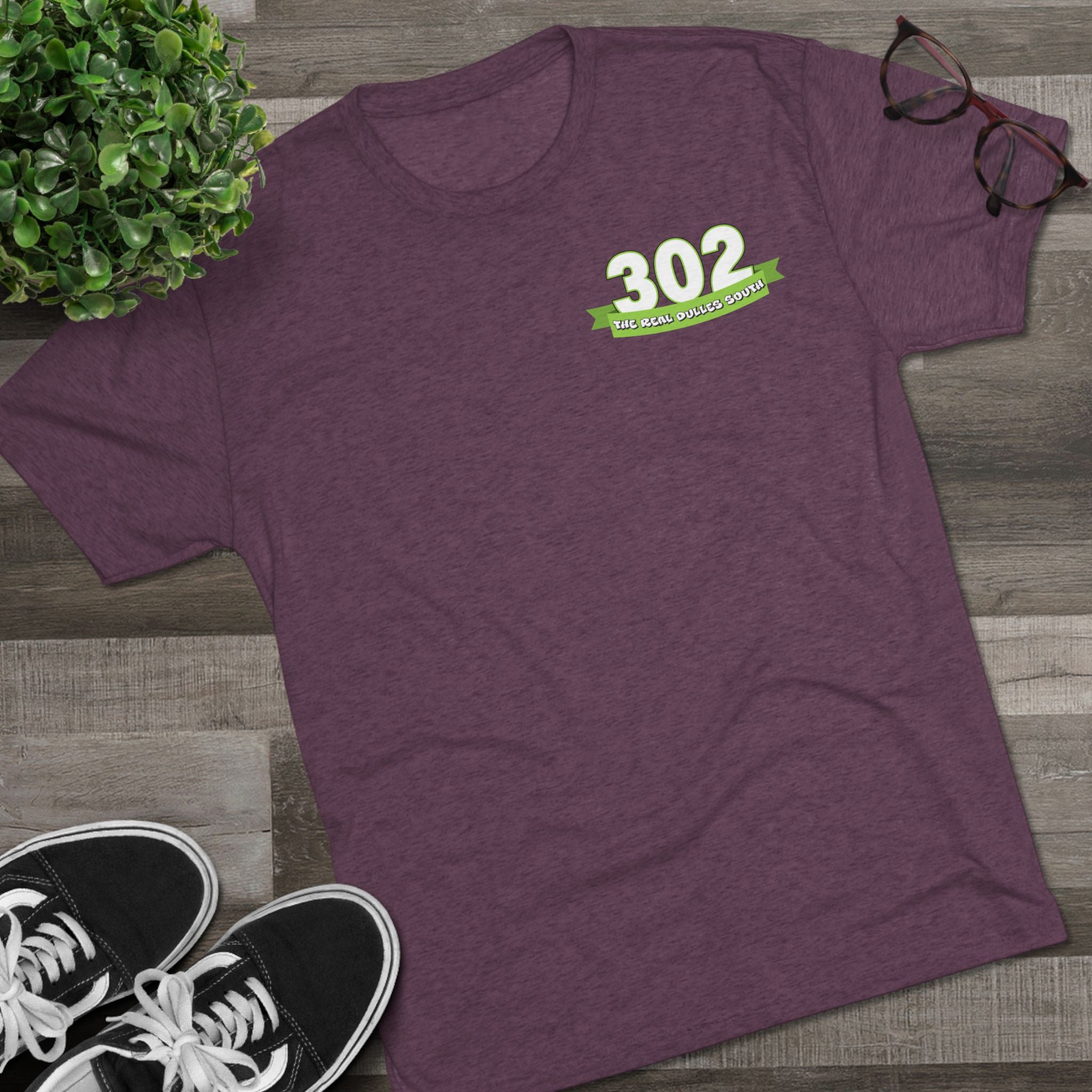 MWAA 302 Real Dulles South - NextLevel Tri-Blend Crew Tee unisex