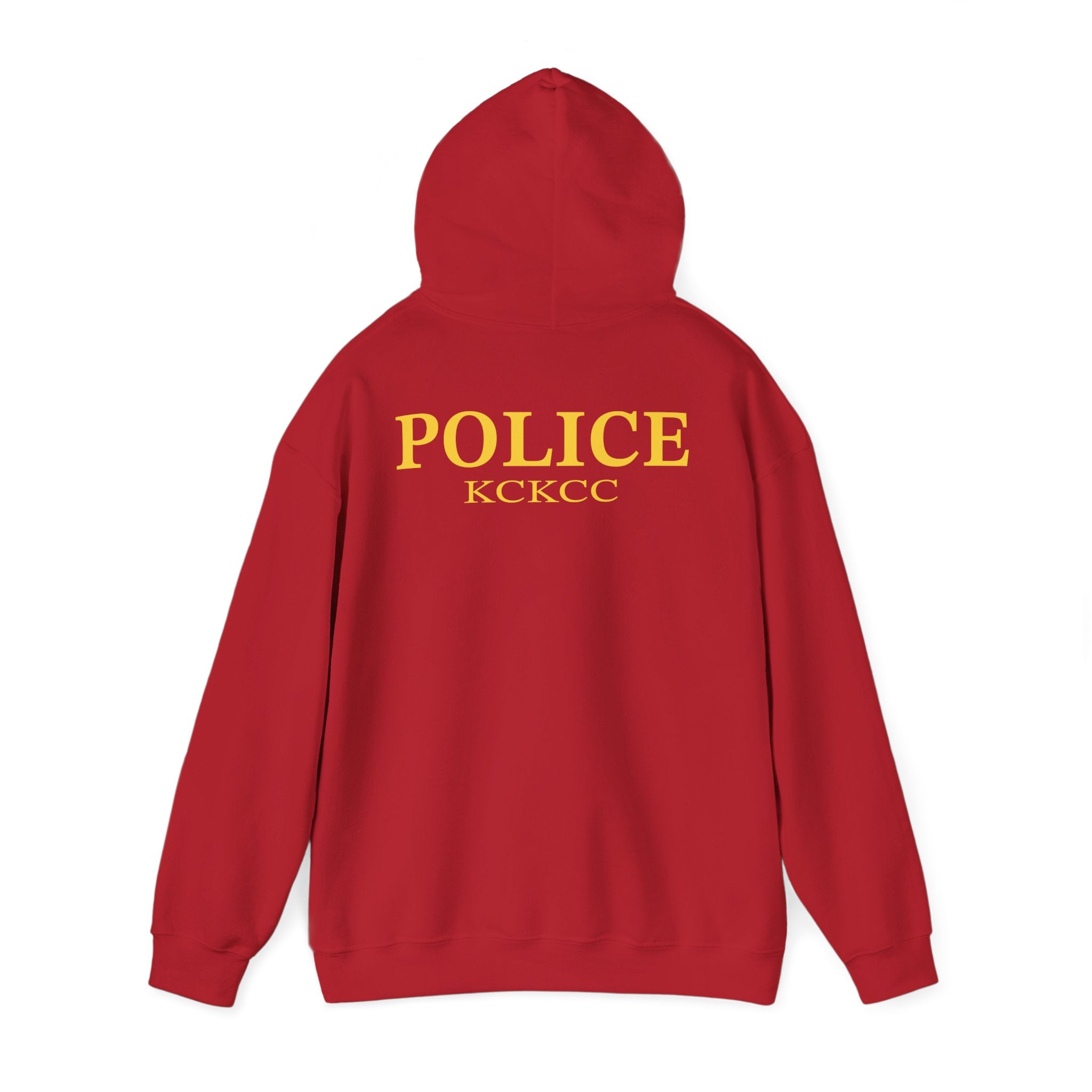 Kansas City College Police Officer Badge - Unisex Heavy Blend™ Hooded Sweatshirt