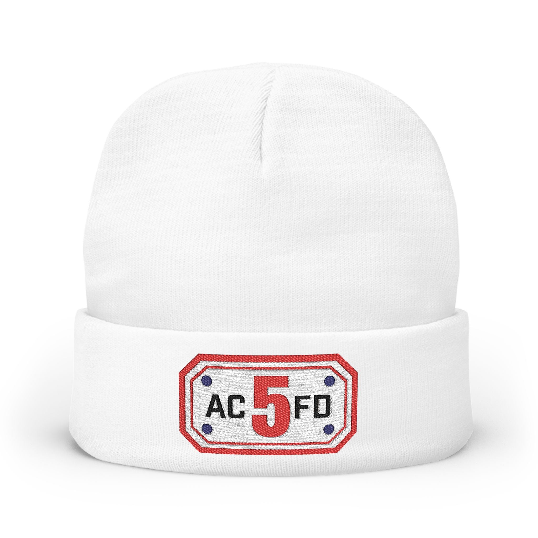 Arlington Engine 5 - Knit Beanie (Embroidery)