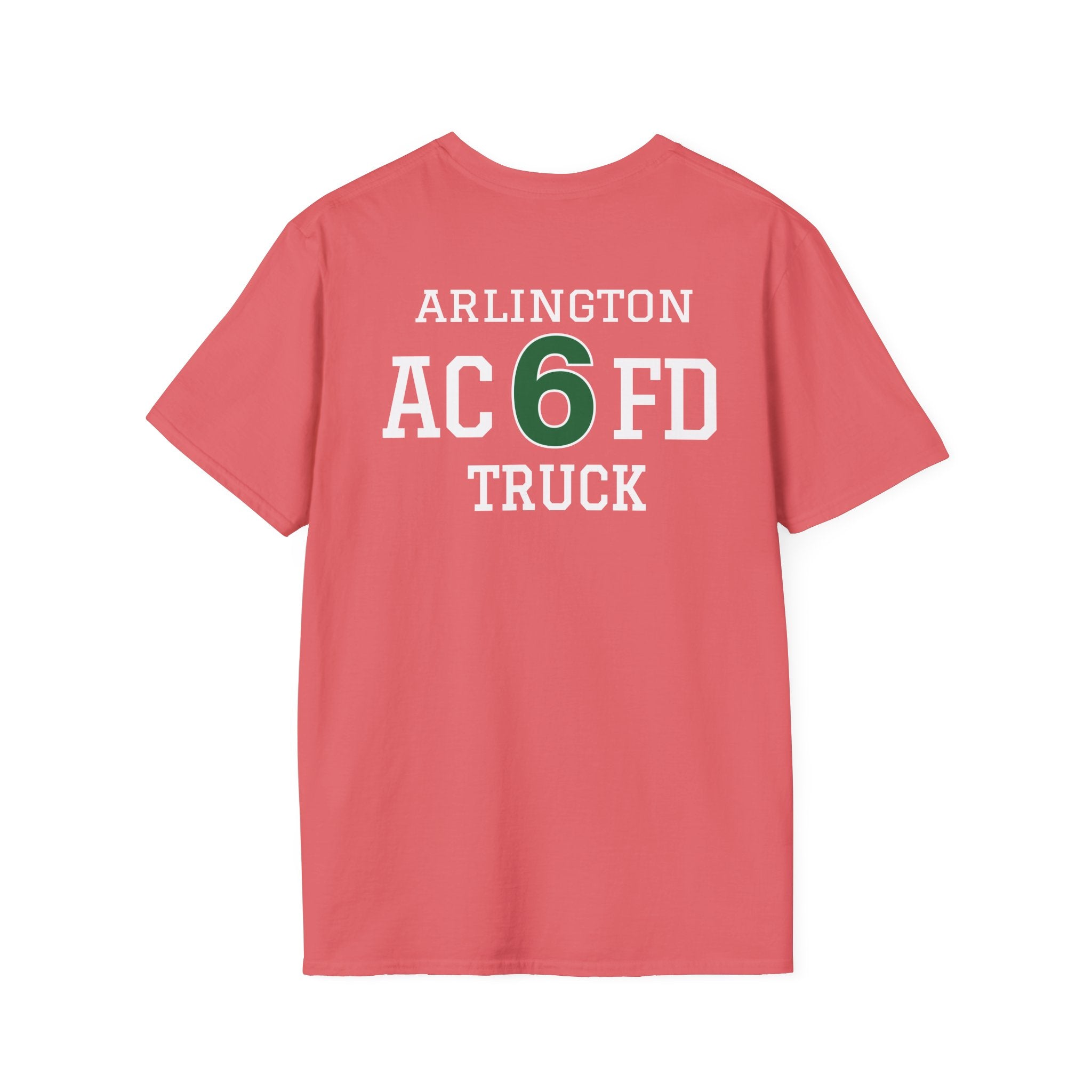 Truck 6 Arlington - Gildan Soft Cotton Softstyle T-Shirt