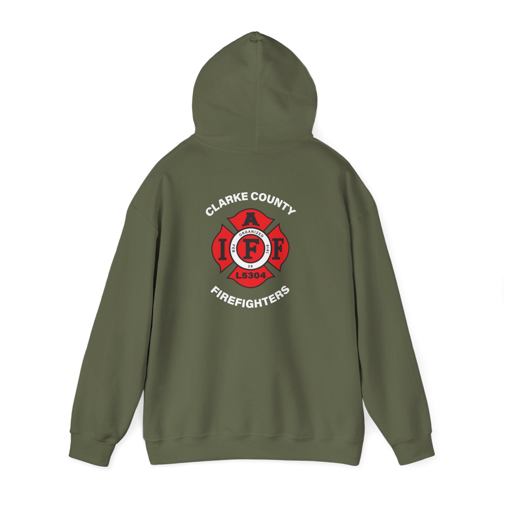 Clarke County Fire Local 5304 - Gildan Heavy Blend™ Hooded Sweatshirt