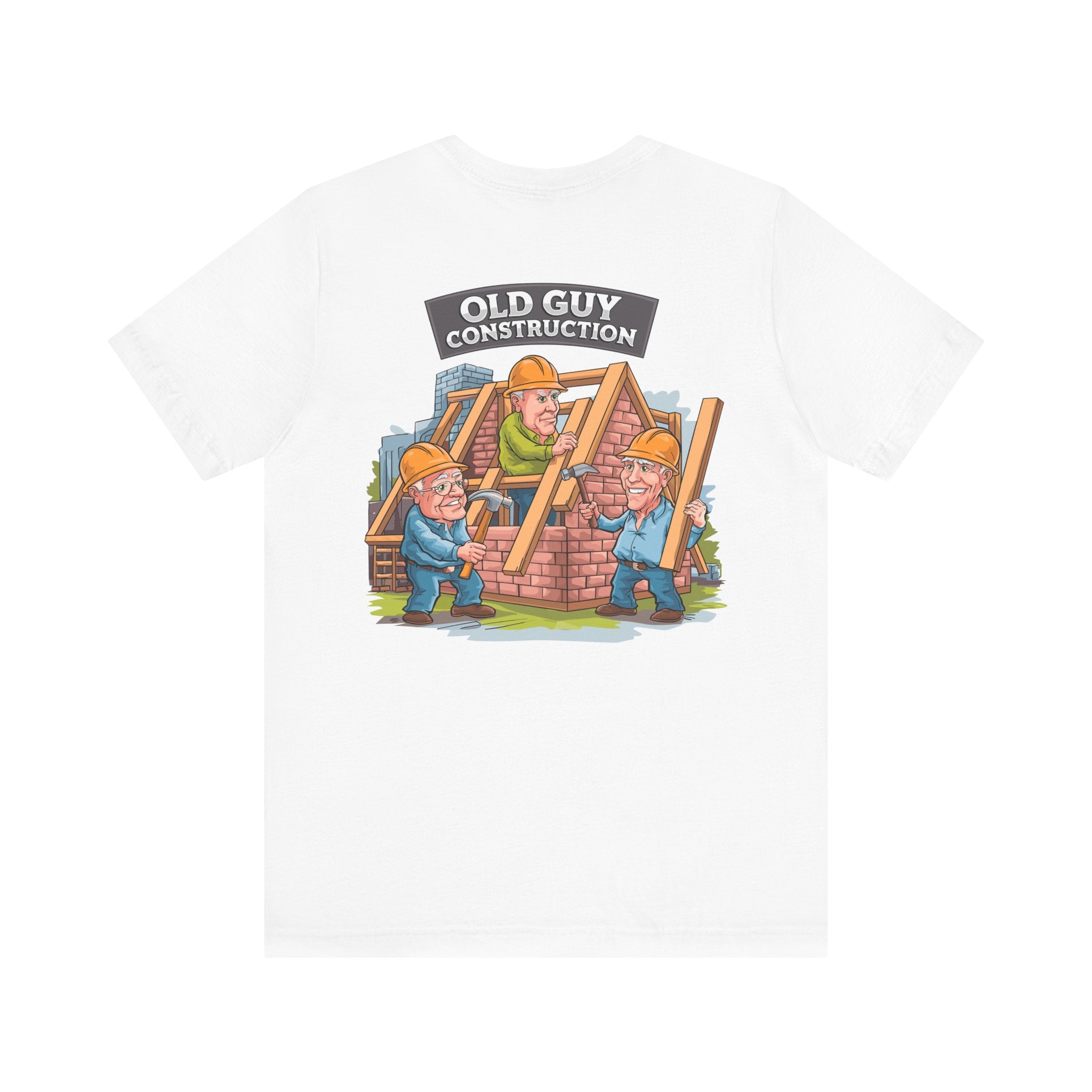 Old Guy Construction - Bella+Canvas Soft Unisex Tee