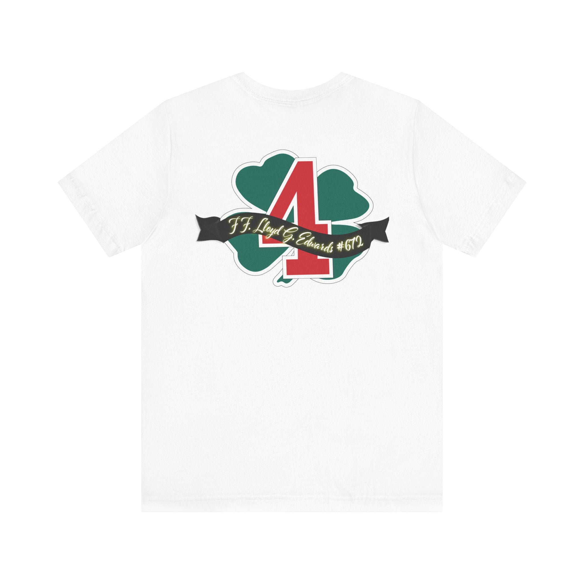 Clover Lloyd Edwards Memorial Shirt - Unisex Jersey Short Sleeve Tee