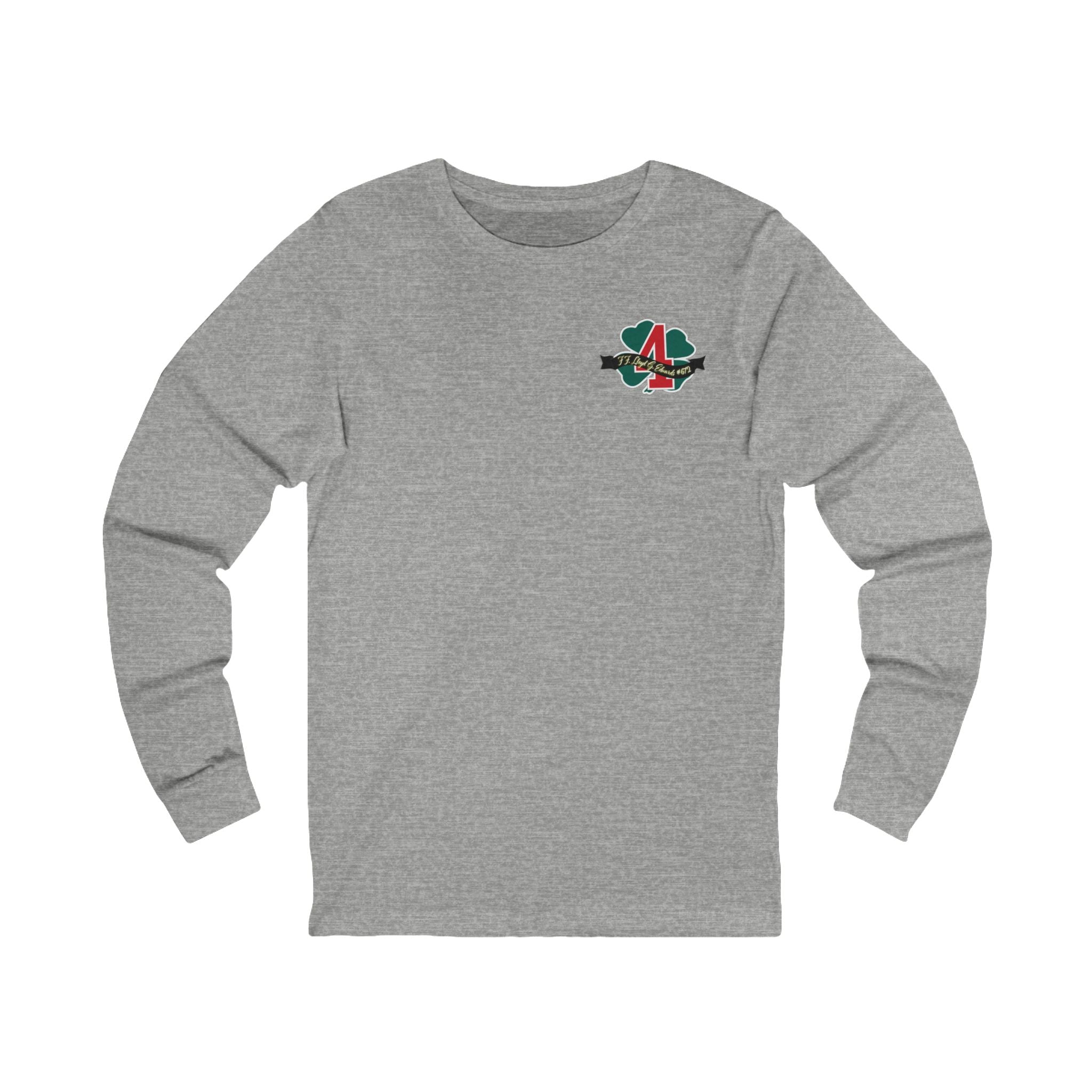Clover Lloyd Edwards Memorial Shirt - Unisex Jersey Long Sleeve Tee