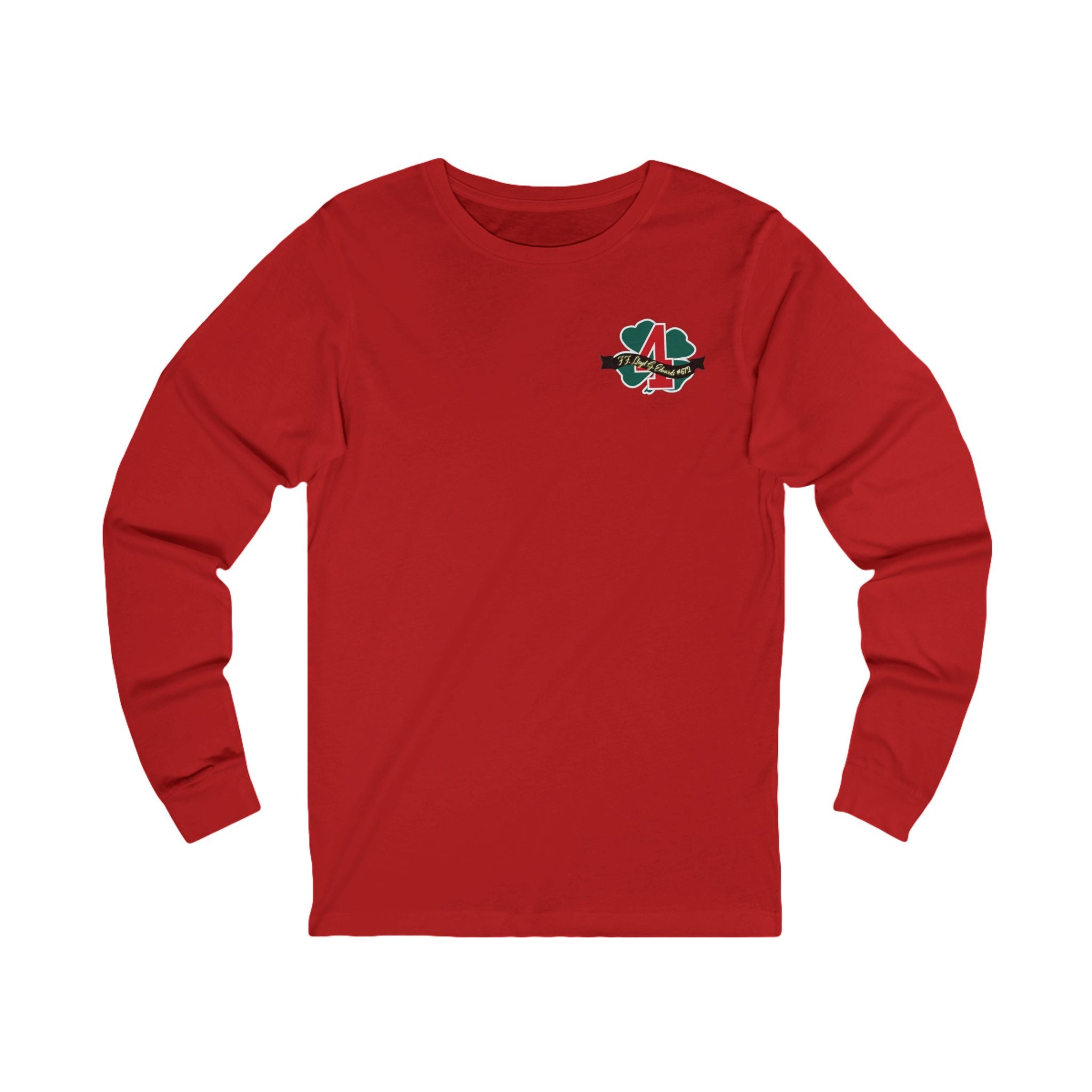 Clover Lloyd Edwards Memorial Shirt - Unisex Jersey Long Sleeve Tee