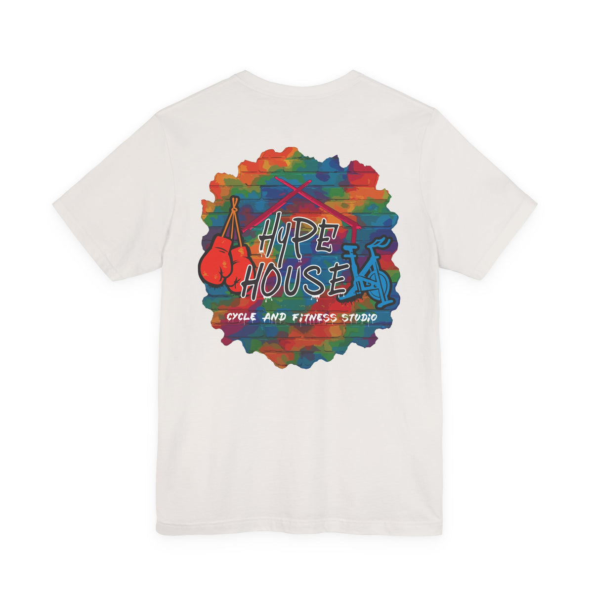 HH Cycle Color Logo light colors - Unisex Jersey Short Sleeve Tee
