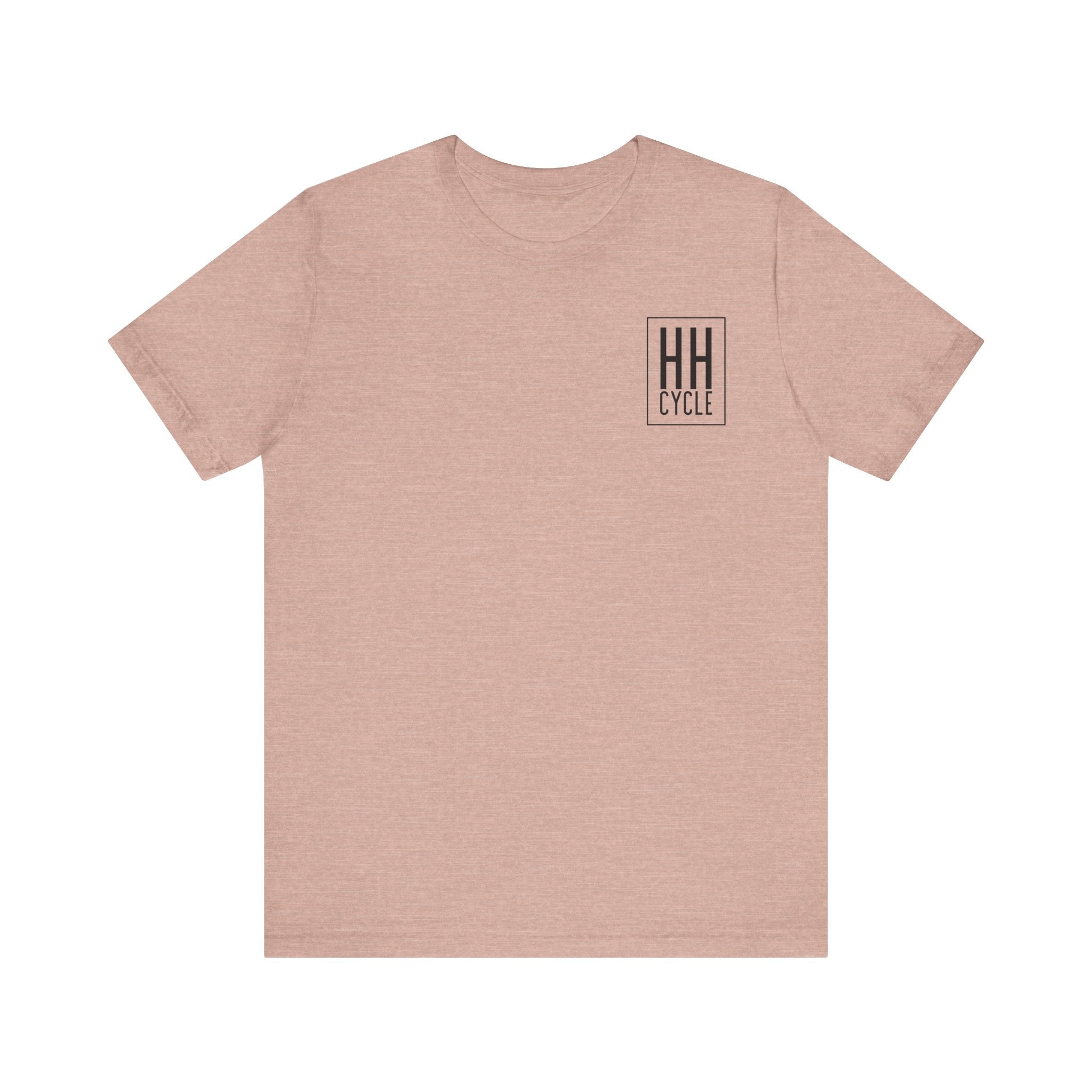 HH Cycle Color Logo light colors - Unisex Jersey Short Sleeve Tee