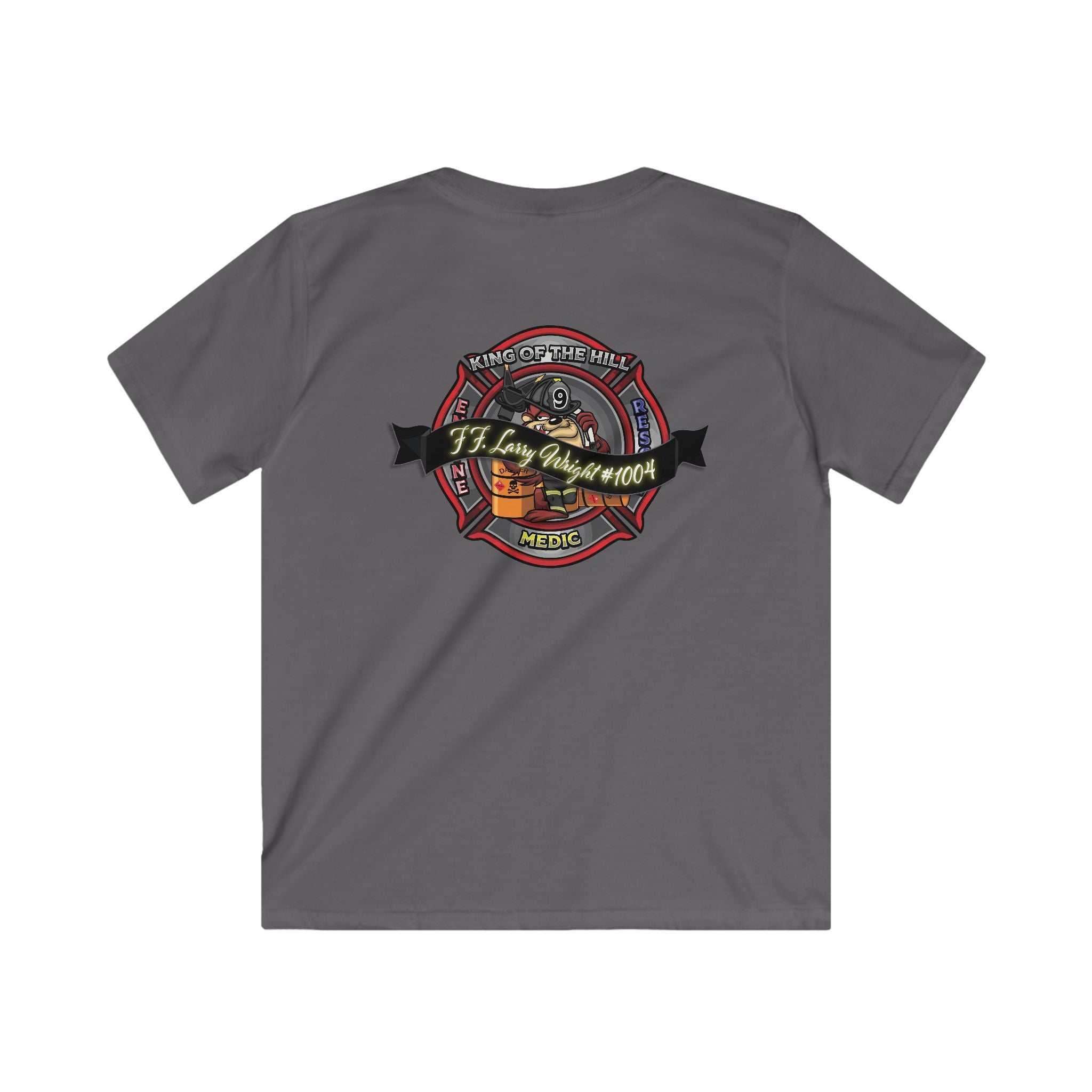 Kids Youth - Larry Wright Memorial Shirt - Kids Youth Gildan Softstyle Tee