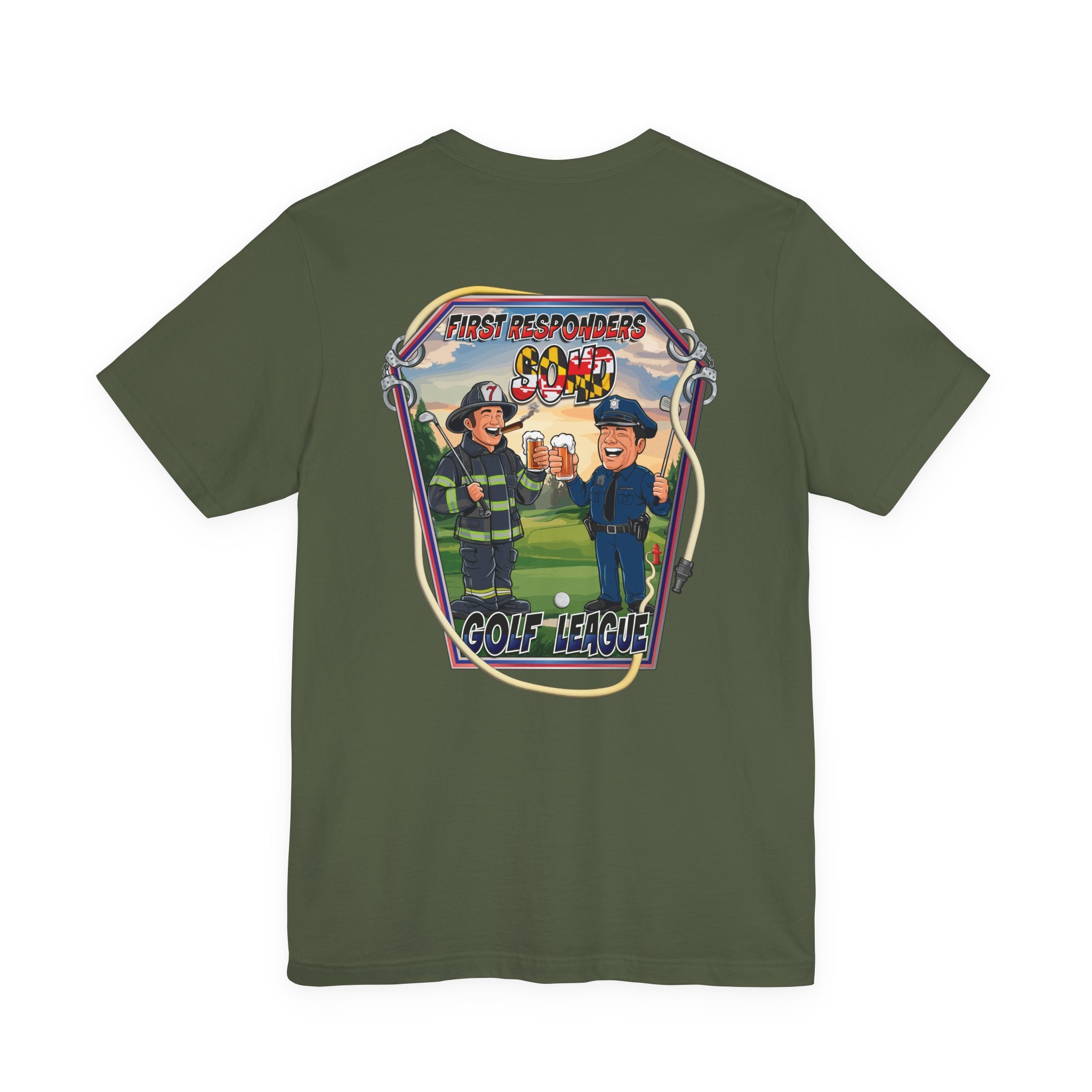 SOMD First Responder Golf -Bella+Canvas Soft Unisex Tee