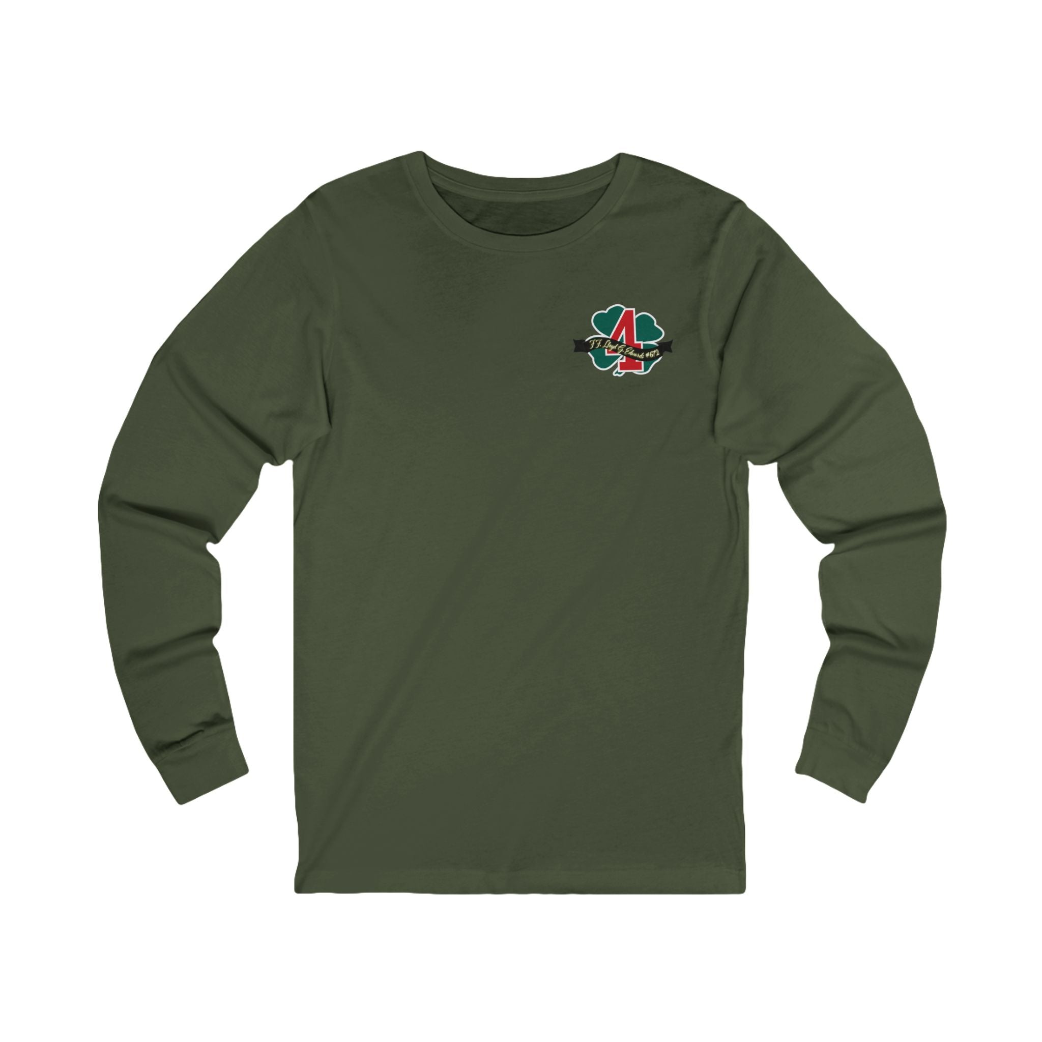 Clover Lloyd Edwards Memorial Shirt - Unisex Jersey Long Sleeve Tee