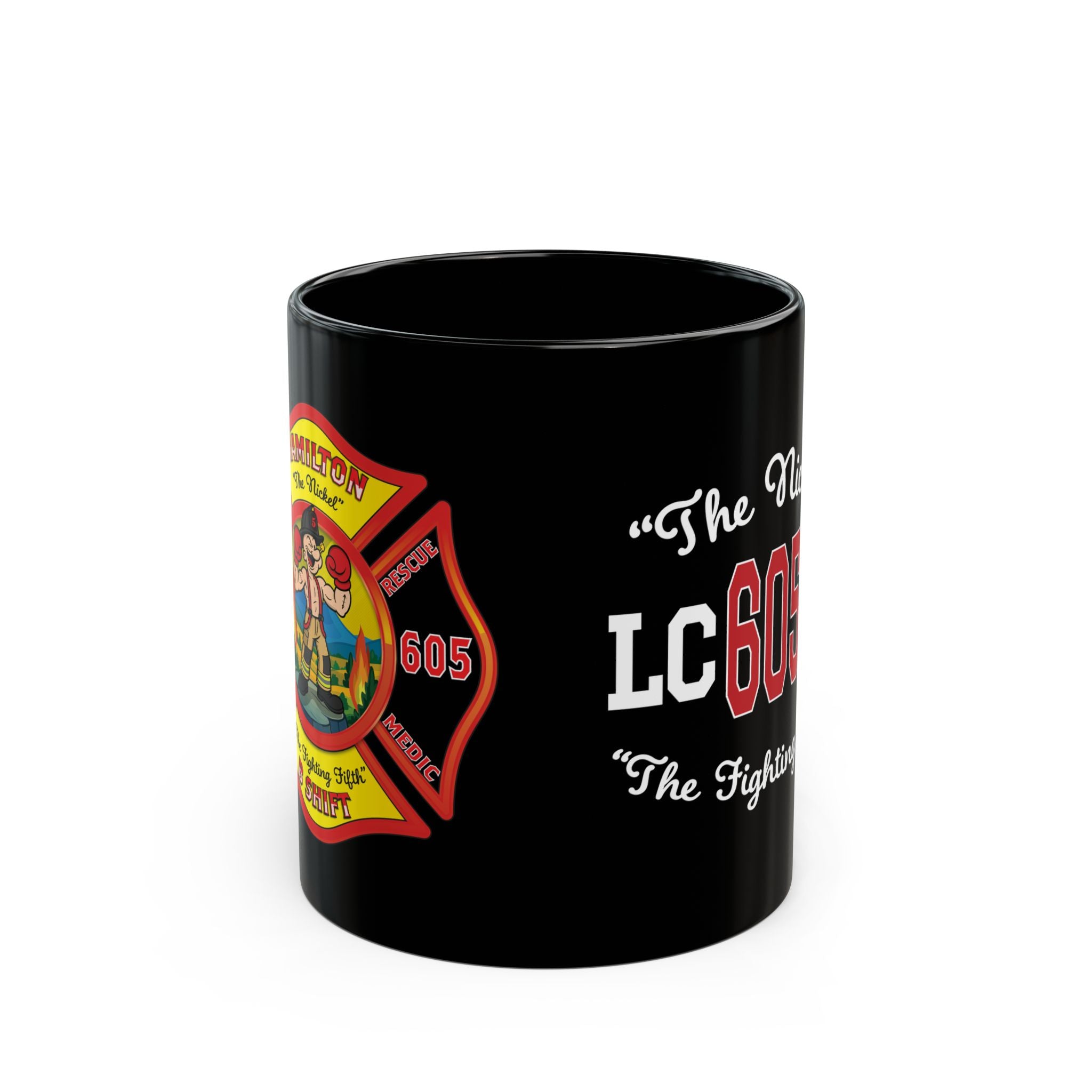 LCFR Hamilton Station 5 - Black Mug (11oz)