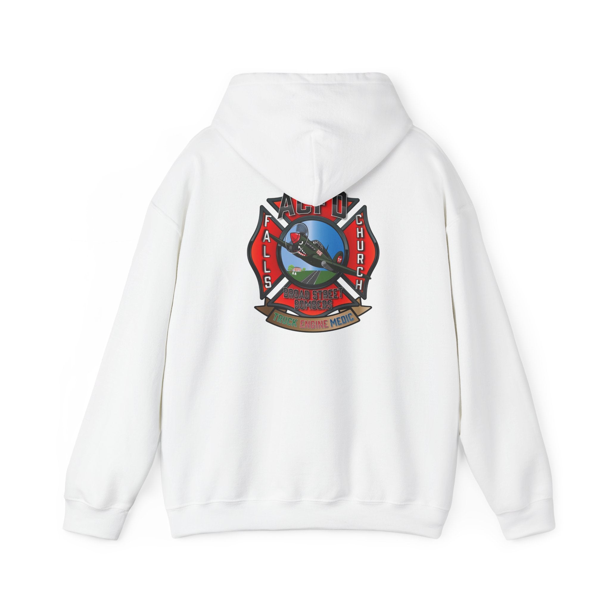 Station 6 Bombers - Heavy Blend™ Hooded Unisex Sweatshirt