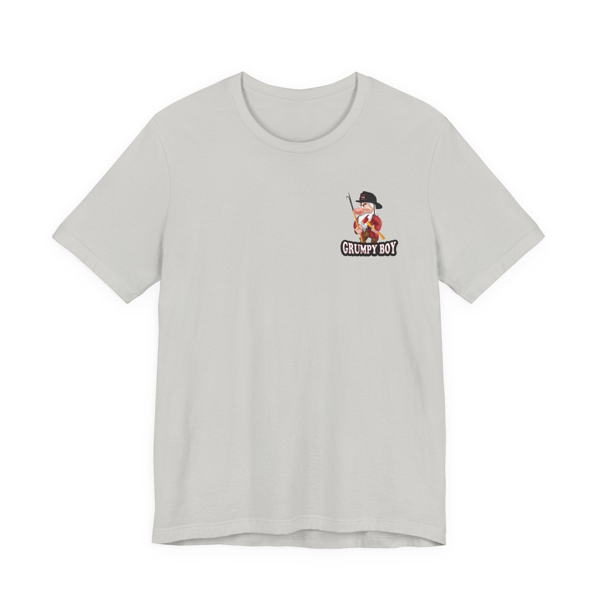 Grumpy Boy Firefighter - Heavy Cotton Unisex Tee -