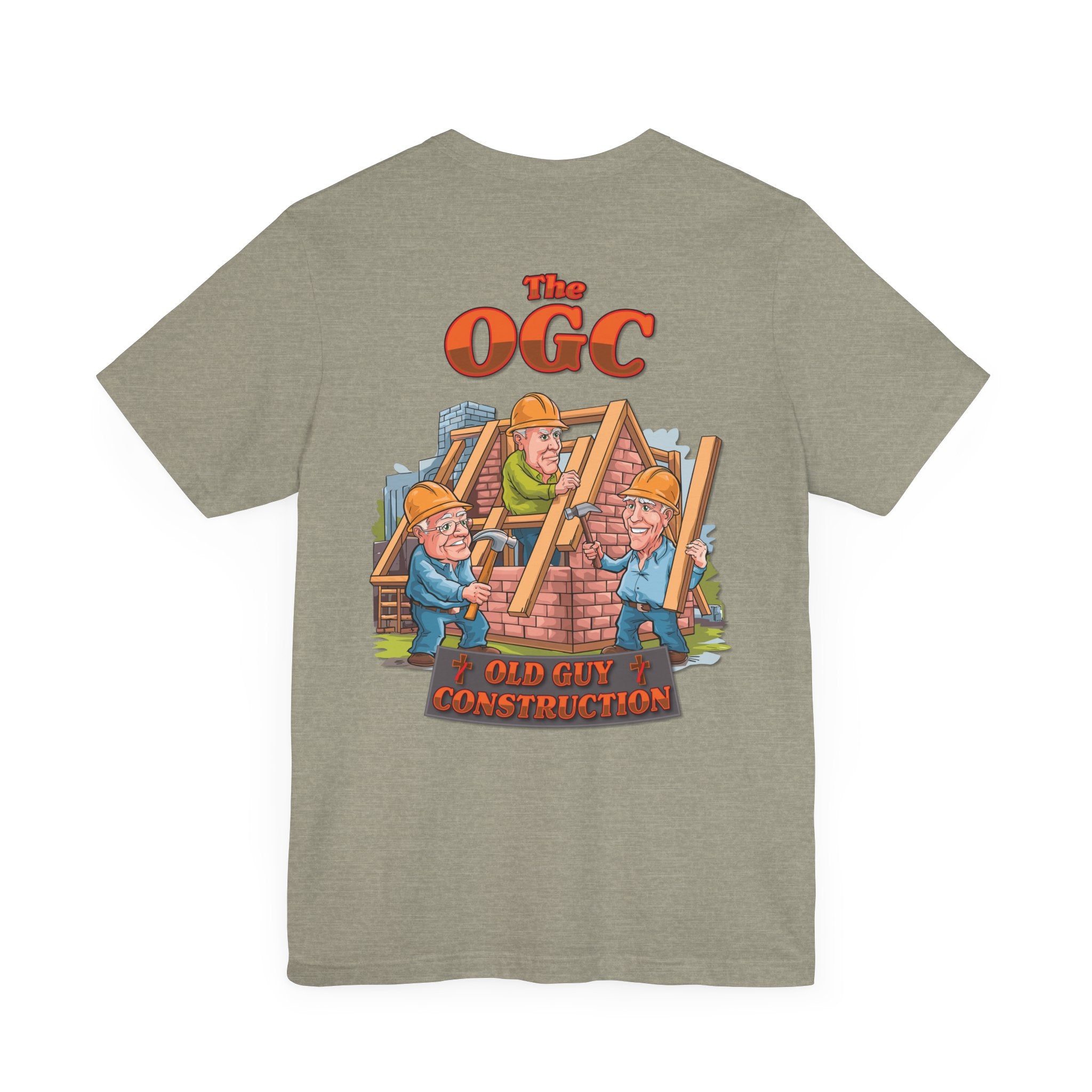 Old Guy Construction - Bella+Canvas Soft Unisex Tee