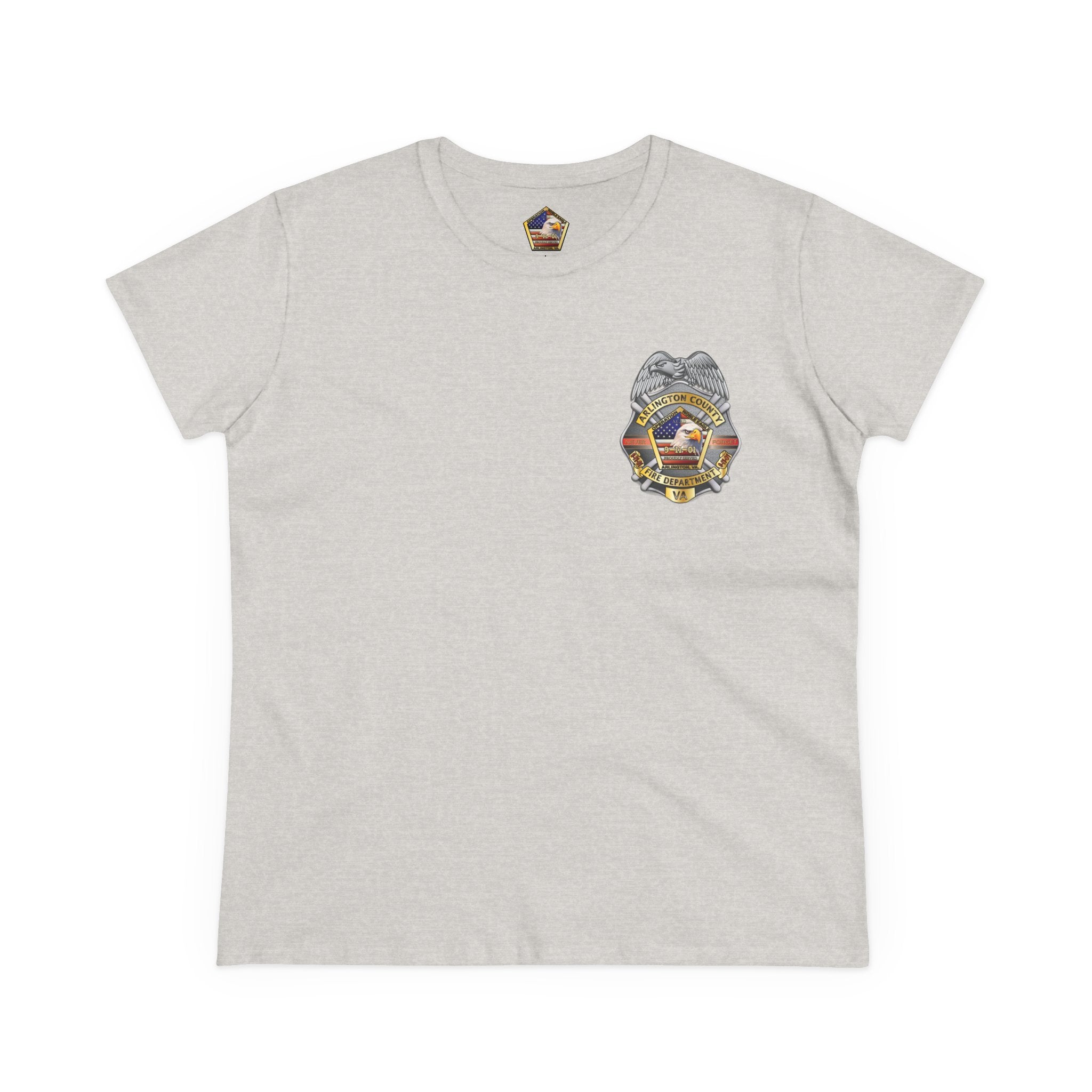 Arlington Badge / Operation Noble Eagle - Gildan Women's Midweight Cotton Tee