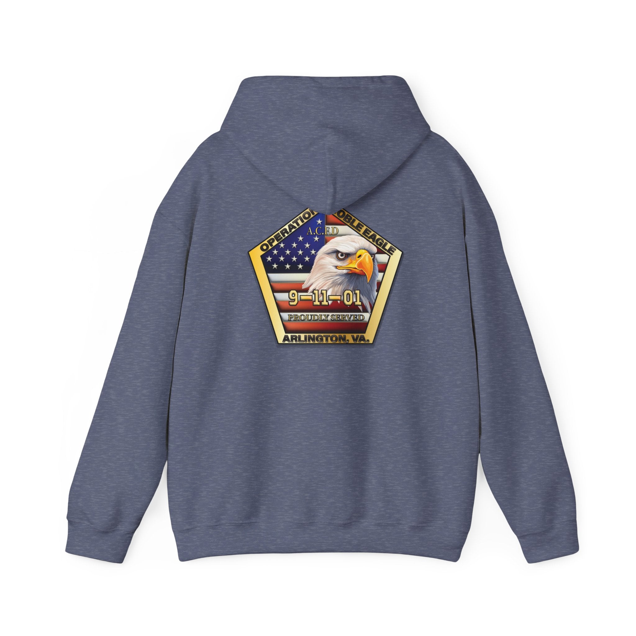 Arlington Badge/Operation Noble Eagle - Gildan Heavy Blend™ Hooded Sweatshirt Unisex -