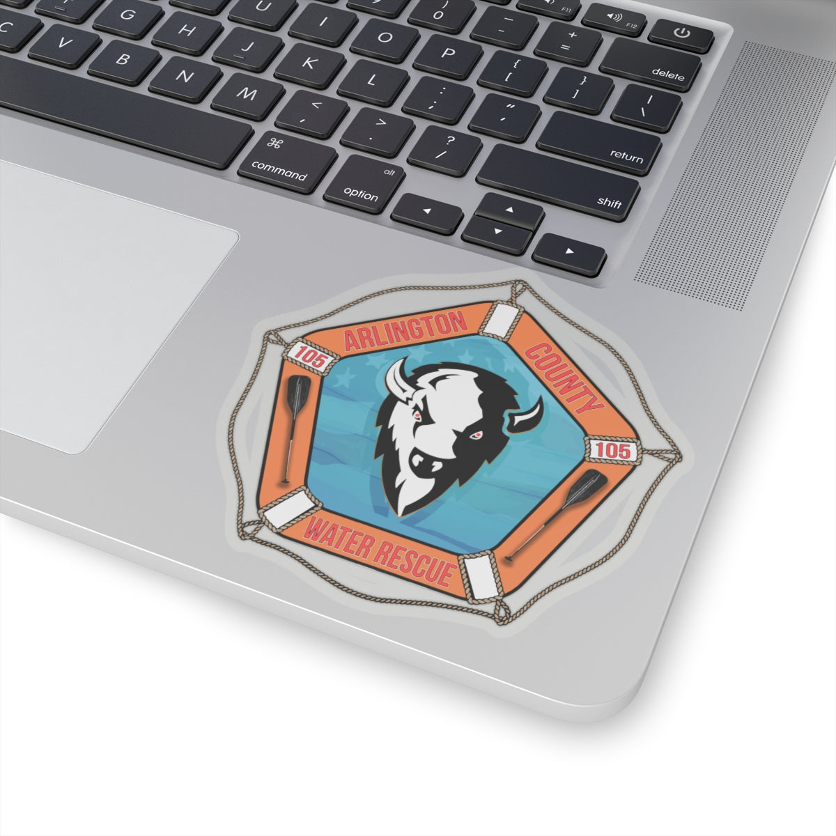 Station 5 Water Rescue Kiss-Cut Stickers