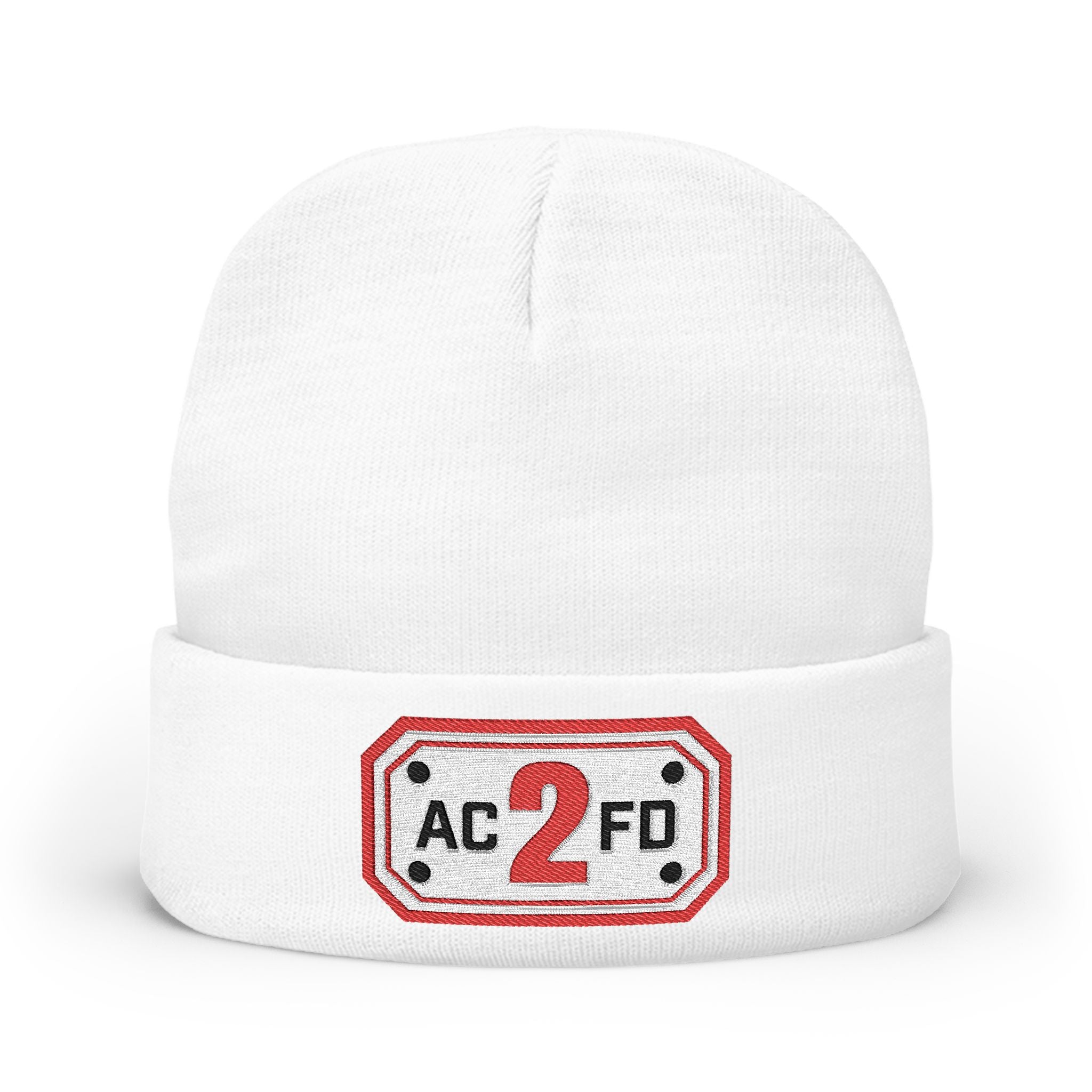 Arlington Engine 2- Knit Beanie (Embroidery)