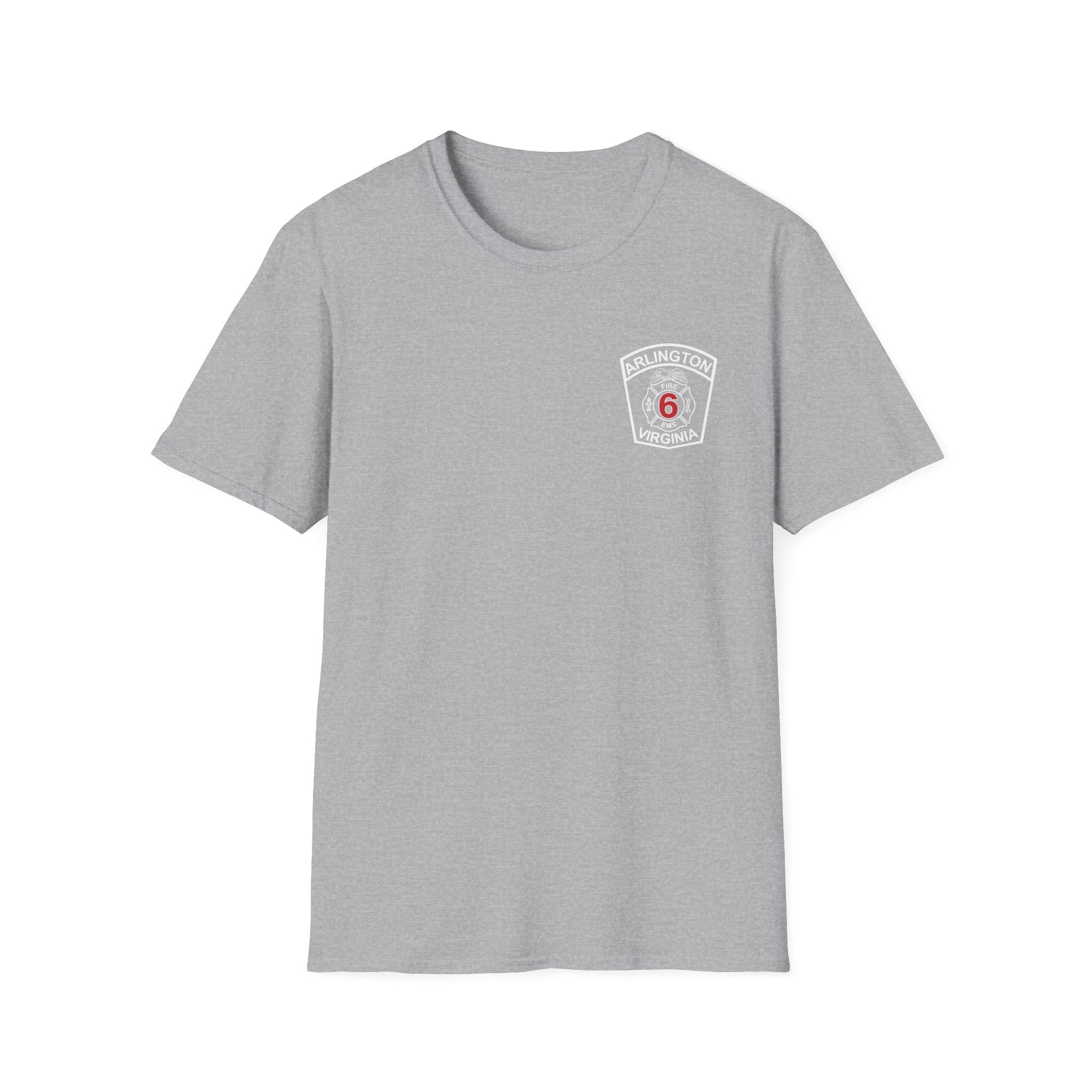 Engine 6 Falls Church - Gildan Soft Cotton Softstyle T-Shirt