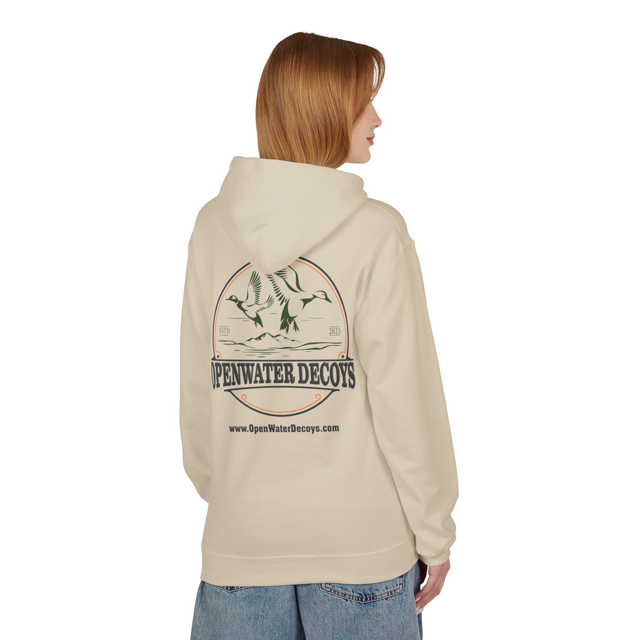 Open Water Decoys - Midweight Softstyle Fleece Hoodie