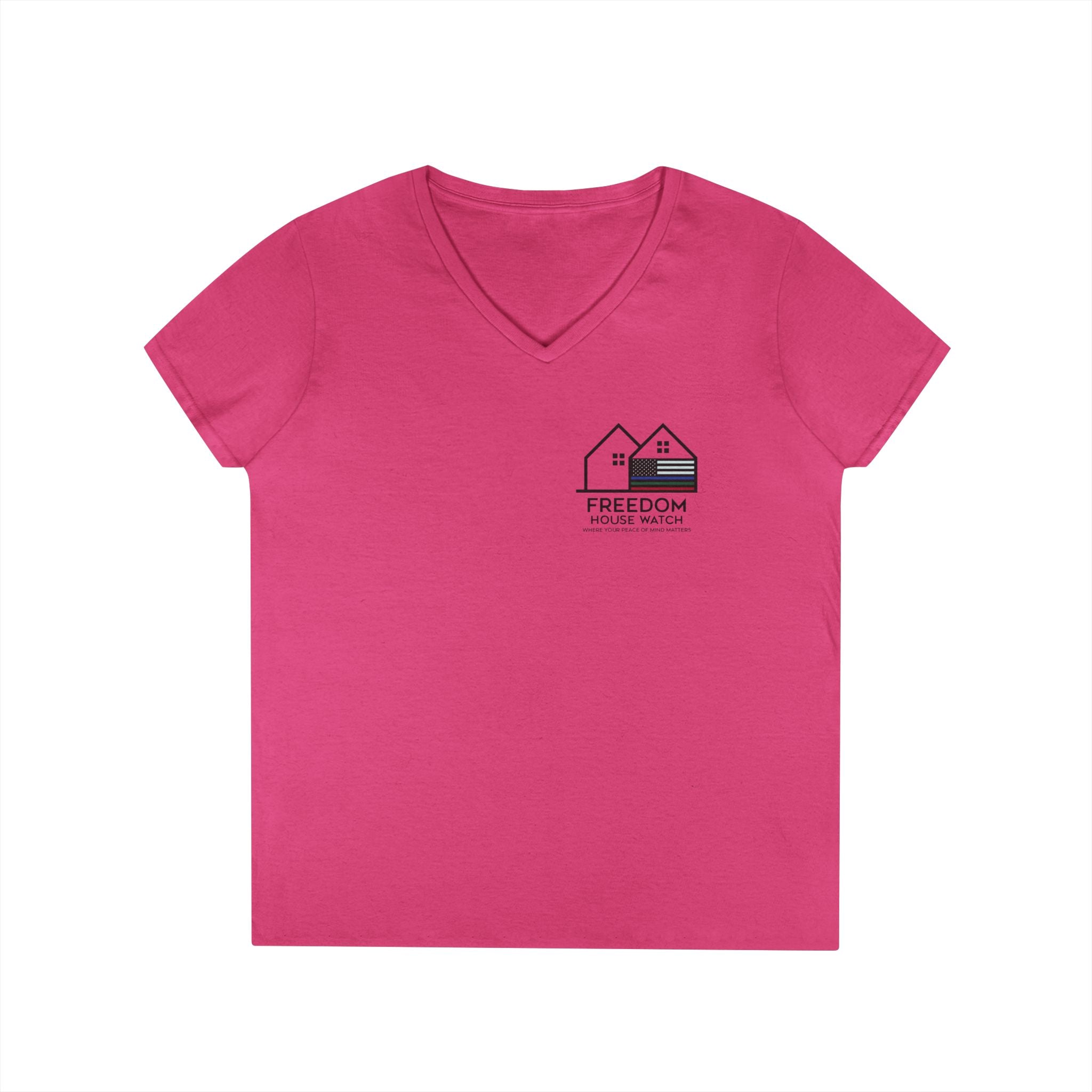 Freedom House Watch - Ladies' V-Neck T-Shirt