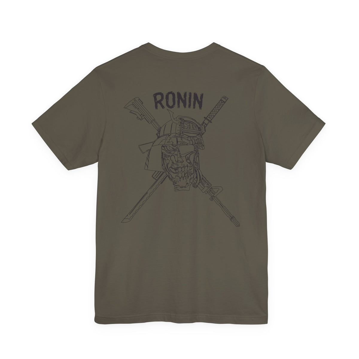 Charlie 2 Ronin (Black logo) - Bella Canva soft cotton bled.