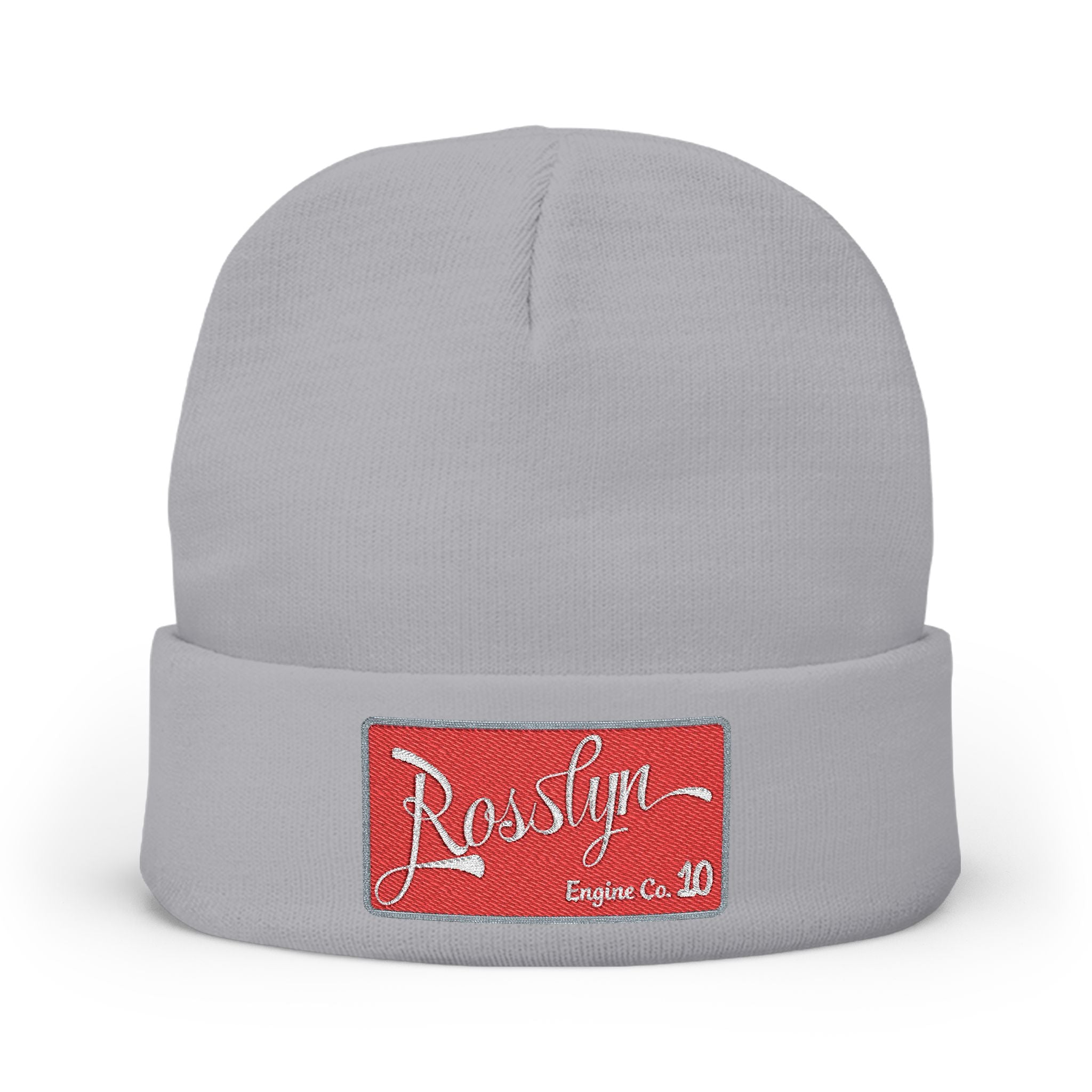 Arlington Rosslyn Engine 10 - Knit Beanie (Embroidery)