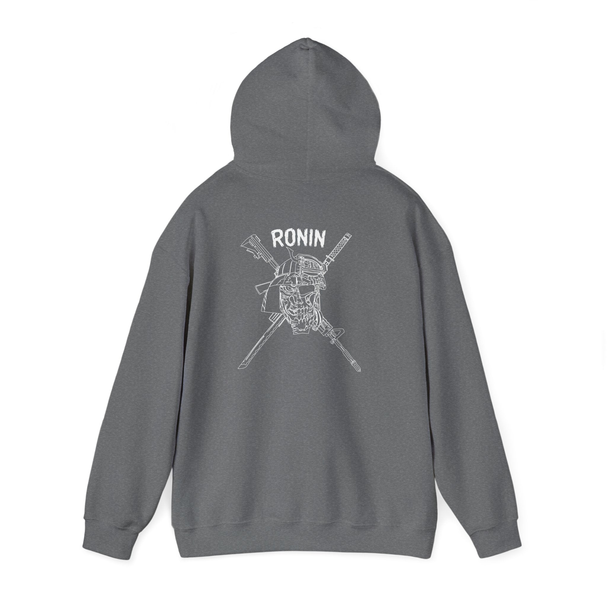Charlie 2 Ronin (white Logo) - Gildan Heavy Blend™ Hooded Sweatshirt