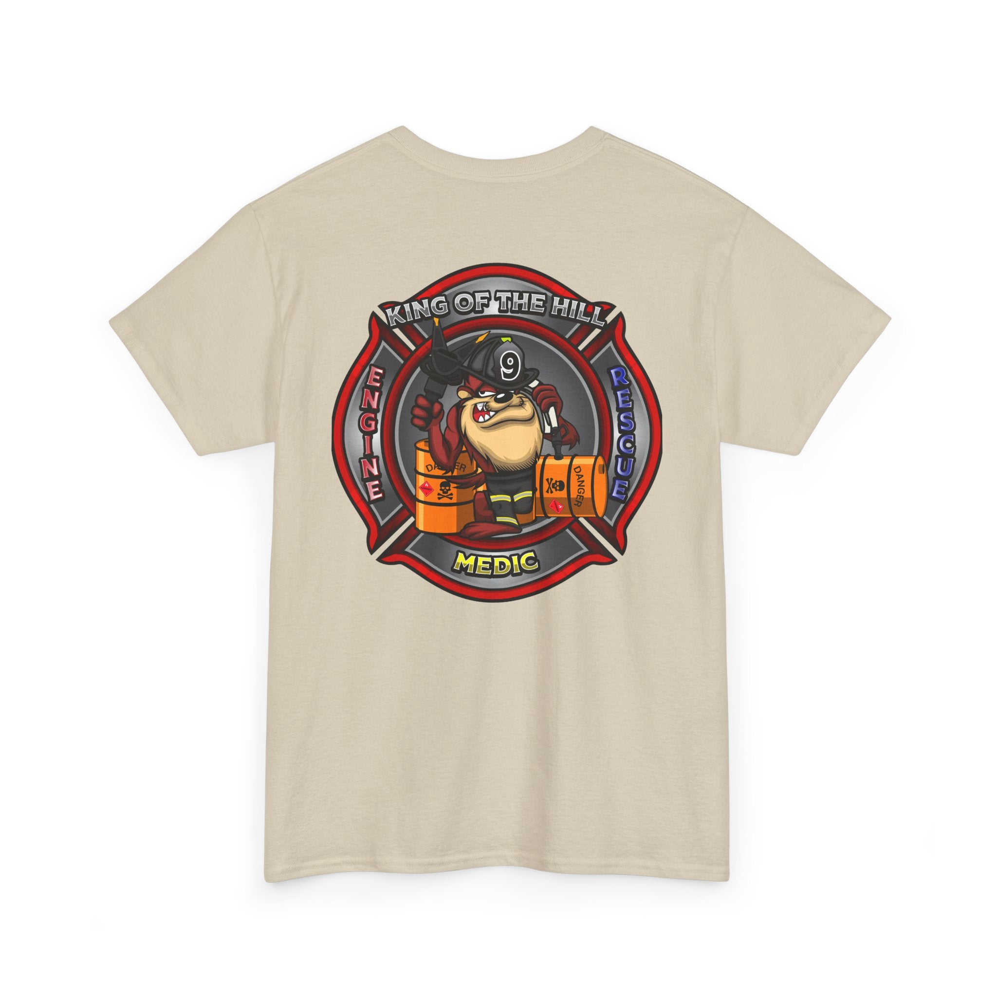 Arlington Fire Station 9 -Heavy Cotton Unisex Tee
