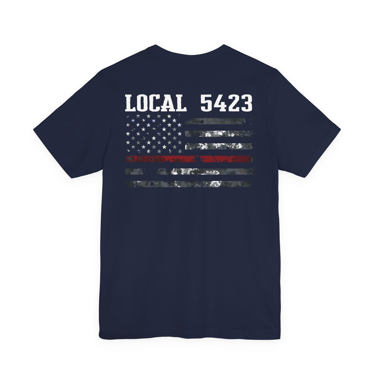 Manheim Township Local 5423 white - Bella+Canvas Soft Unisex Tee