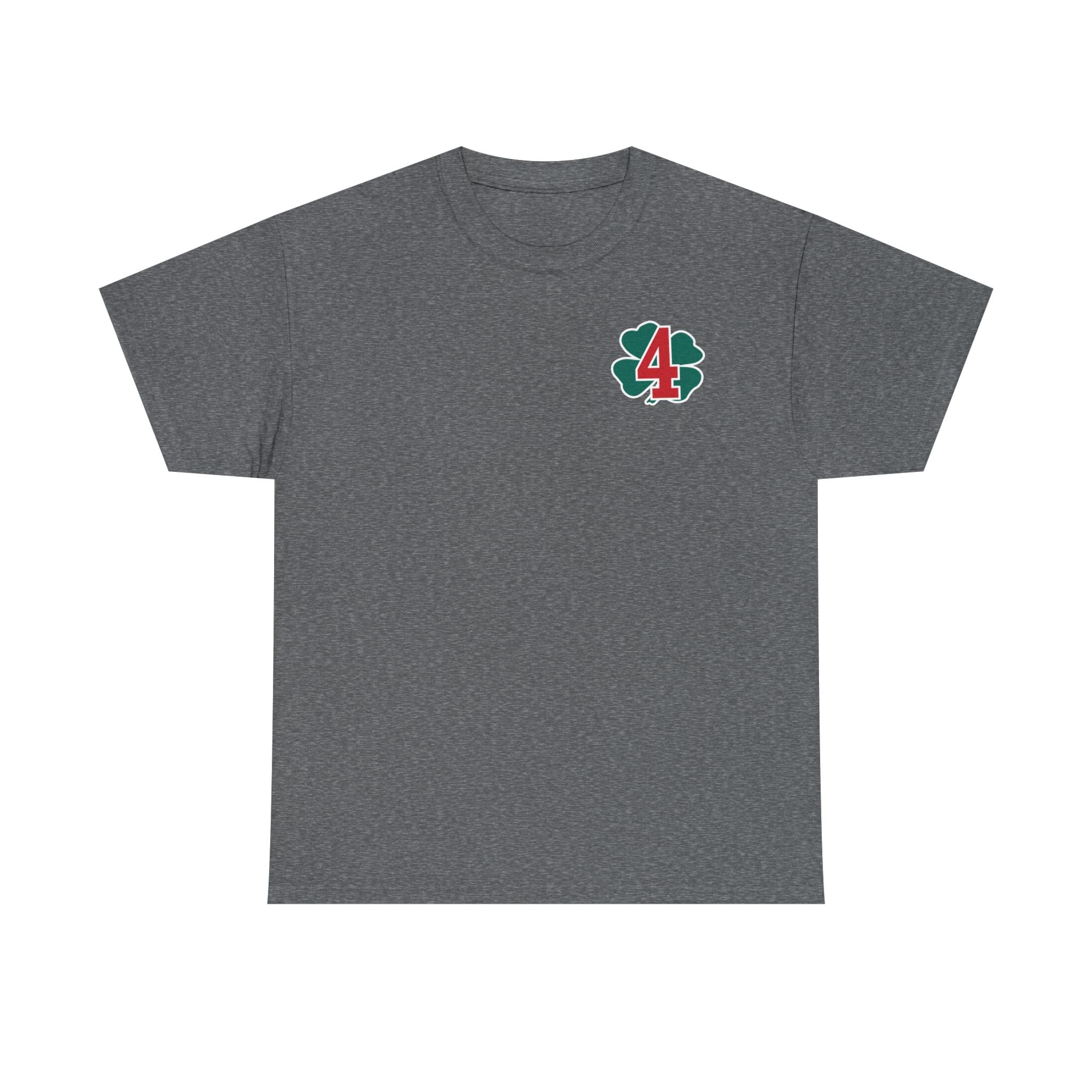 Station 4 Clover front /AC4FD back - Gildan 100% Cotton Tee Unisex Heavy