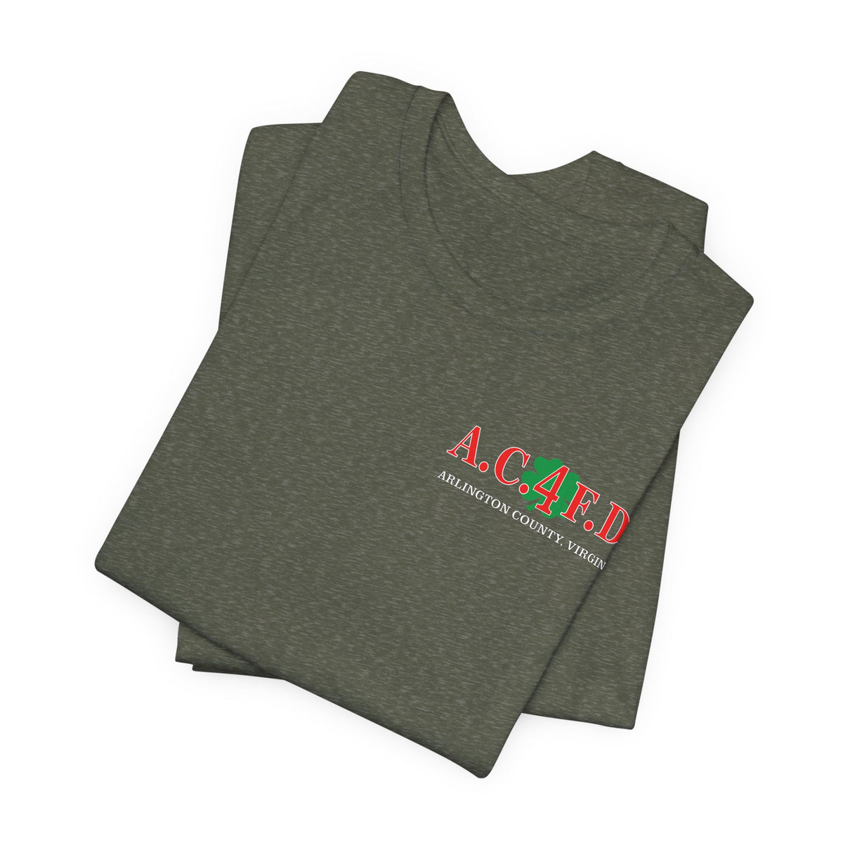 Station 4 Clover Back - Bella+Canvas Soft Unisex Tee