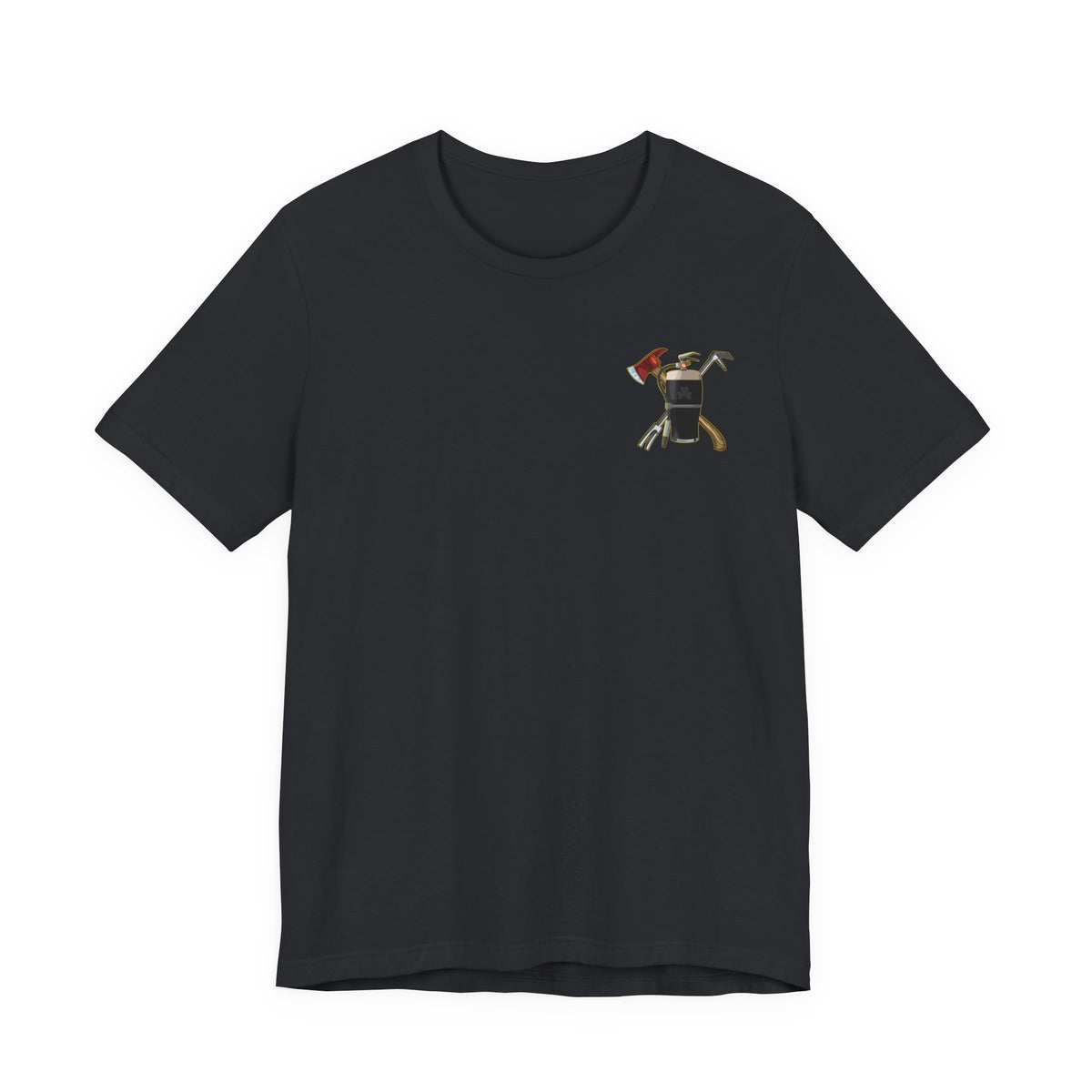 St. Patrick's Beer Fire - Bella-Canva Jersey Cotton Unisex Tee