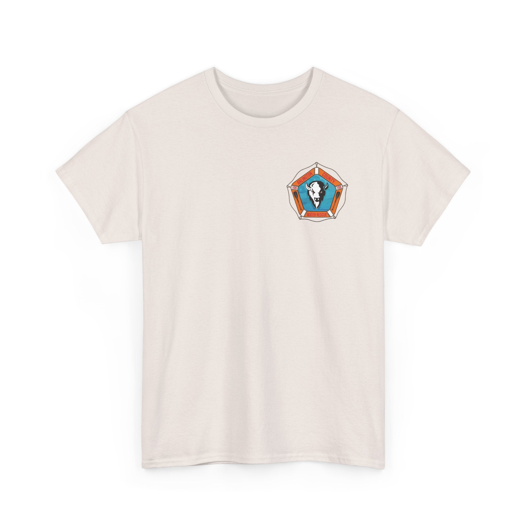 Heavy Cotton Unisex Tee - Station 5 Water Rescue