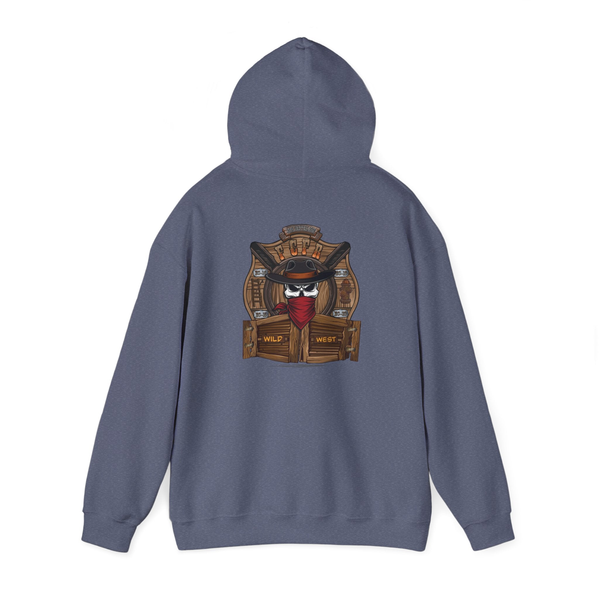 Frederick County Va Wild West Station - Unisex Heavy Blend™ Hooded Sweatshirt