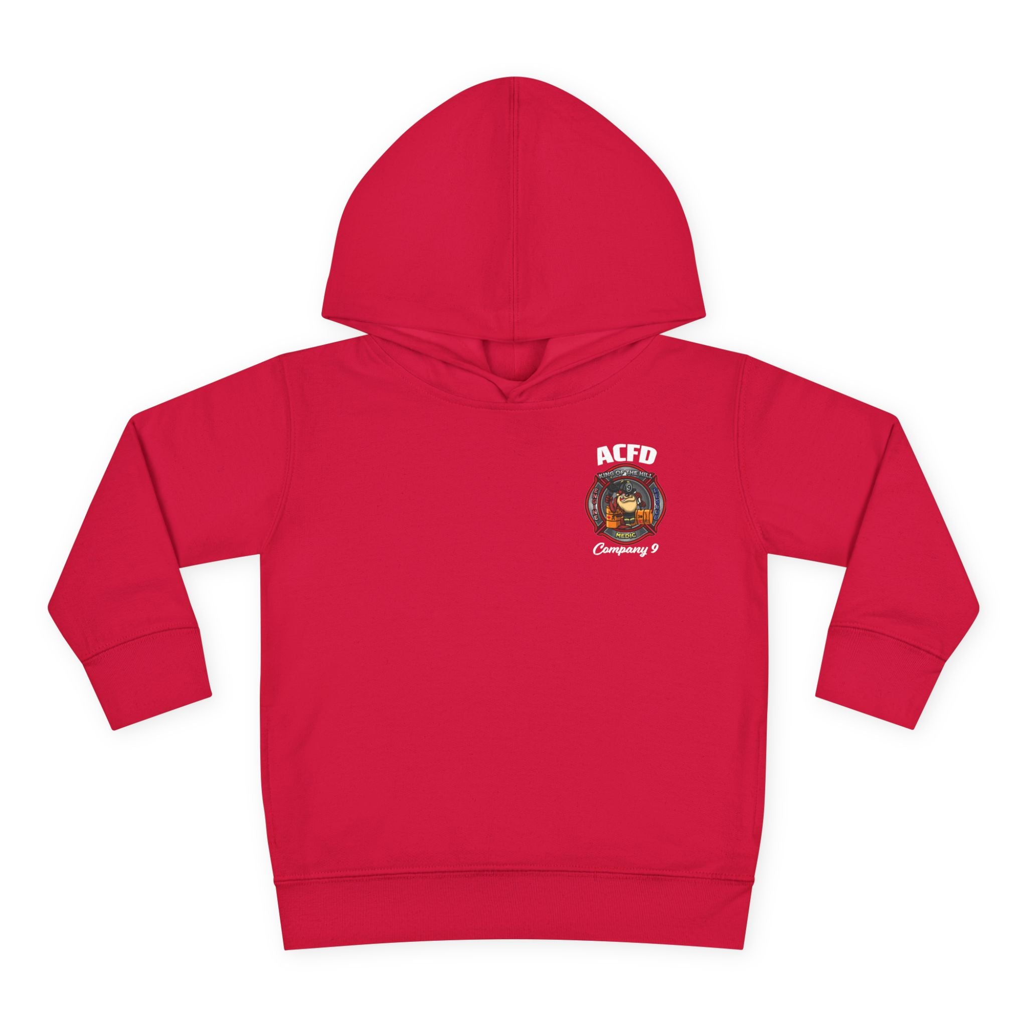 Station 9 Engine - Toddler Pullover Fleece Hoodie