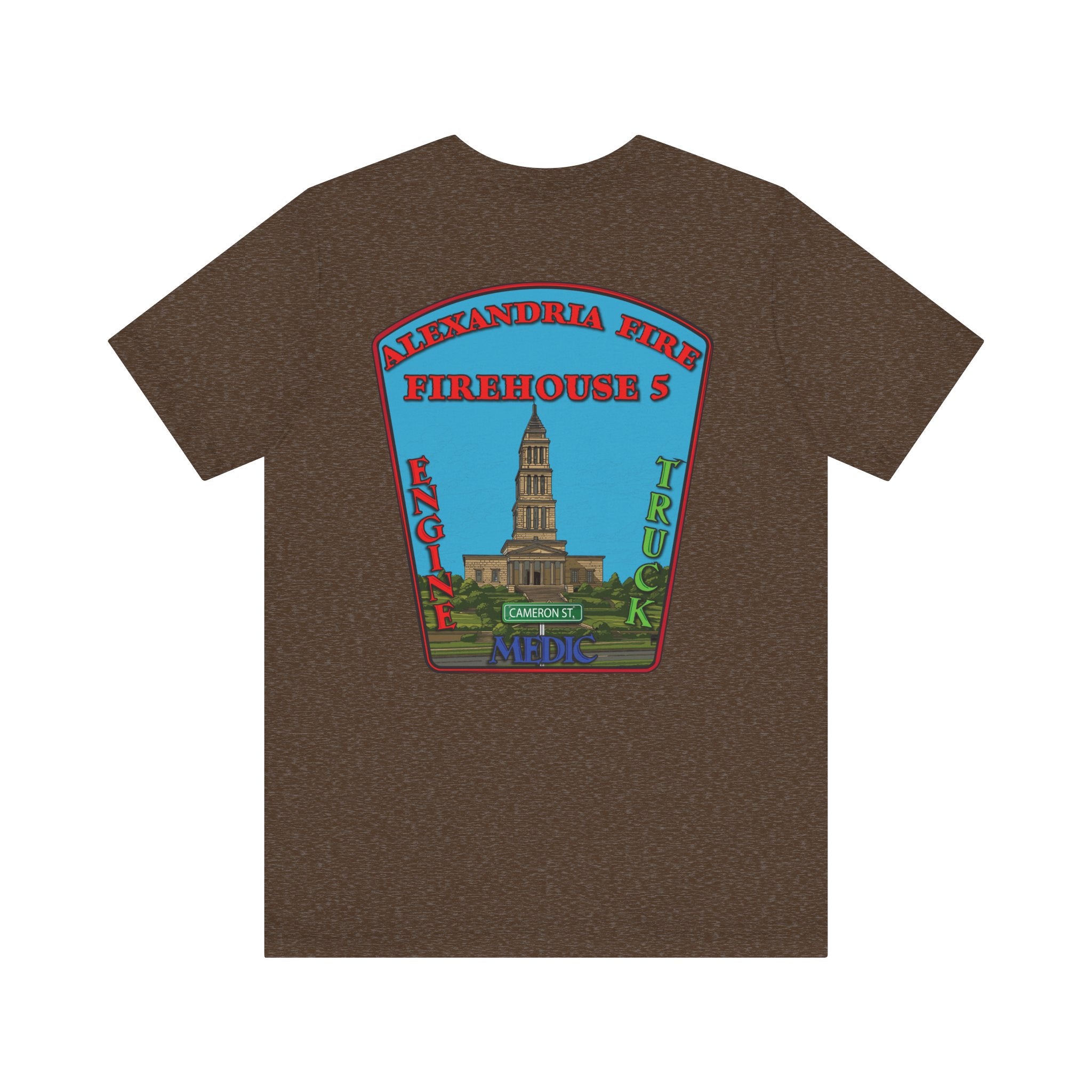 Alexandria Station 5 version 3 - Bella+Canvas Soft Unisex Tee