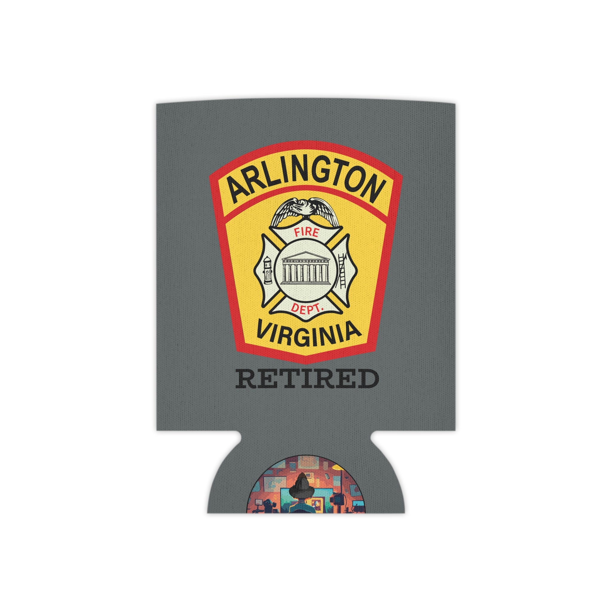 ACFD Retired Operation Noble Eagle GrayCan Cooler