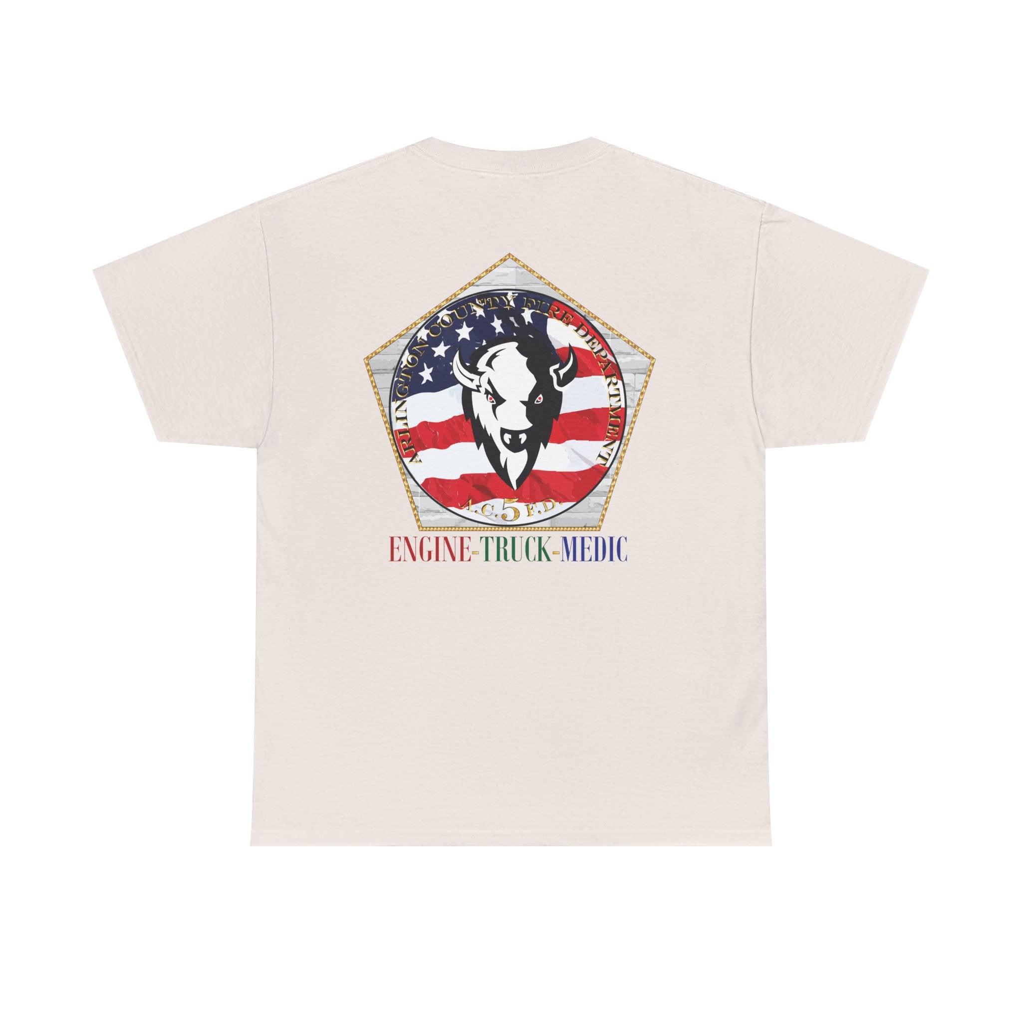 Heavy Cotton Unisex Tee -Station 5 Arlington