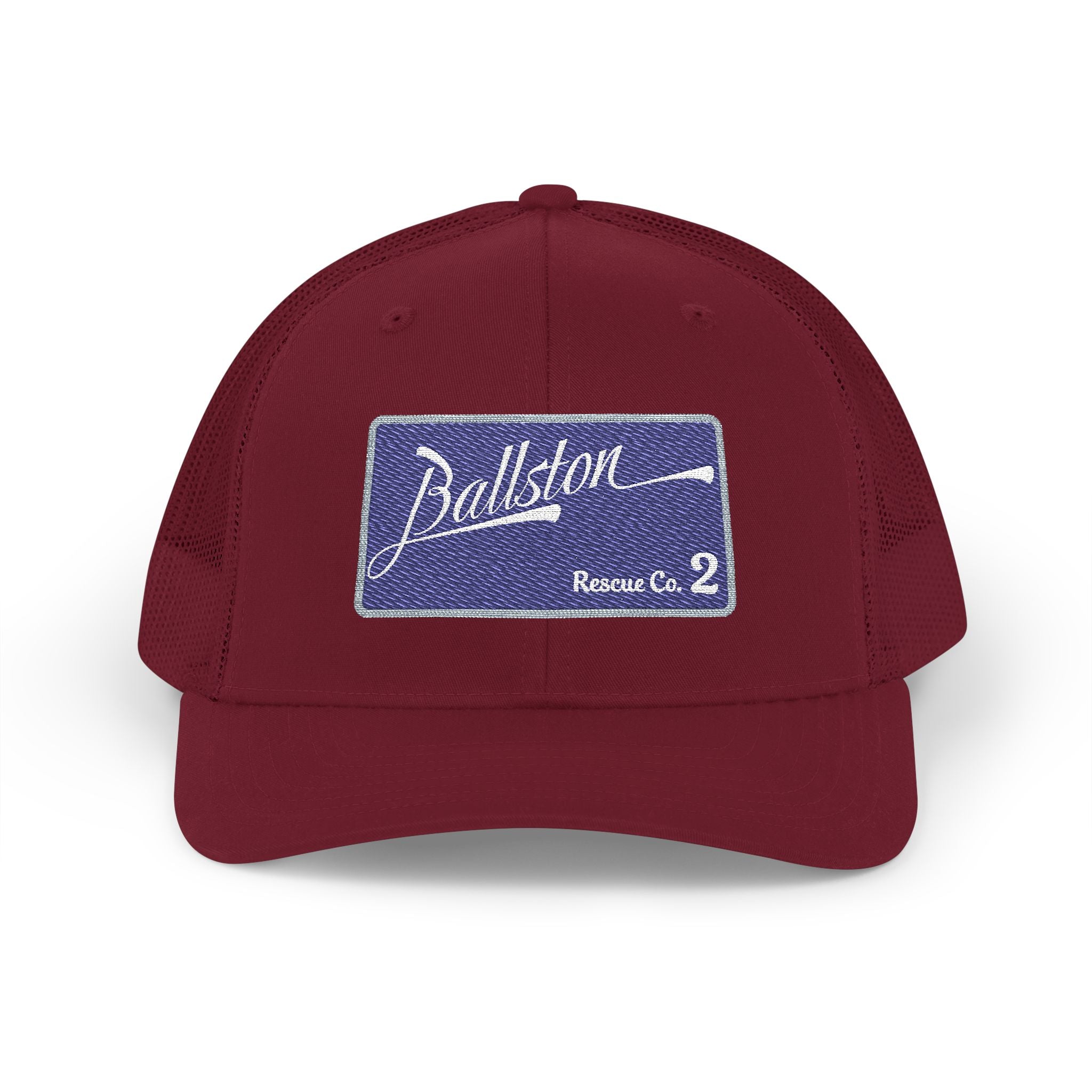 Ballston Rescue co 2 - Snapback Trucker (Richardson 112 Style Hat)