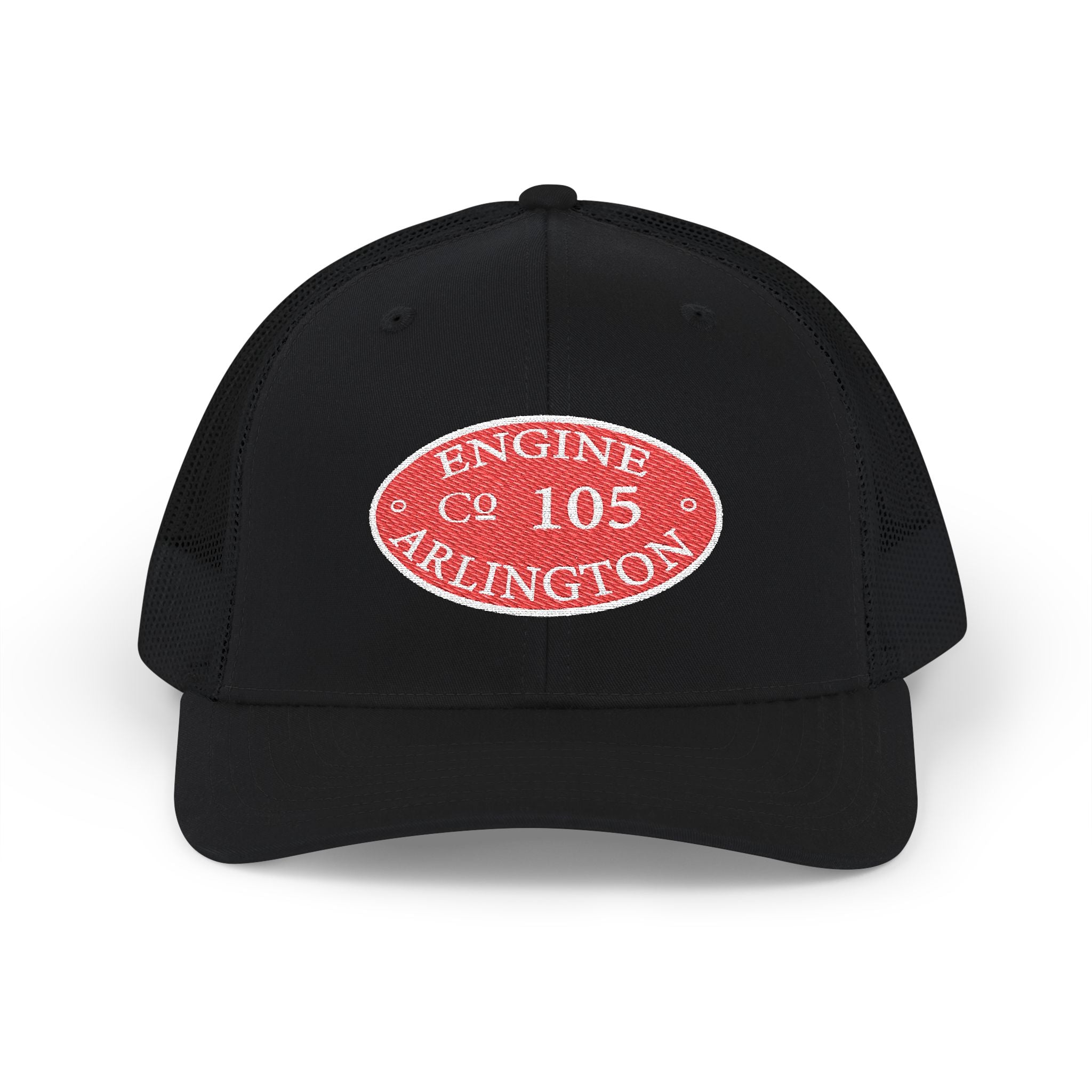 Arlington Engine 5 Circle Patch - (Richardson 112 Style Hat) Snapback Trucker