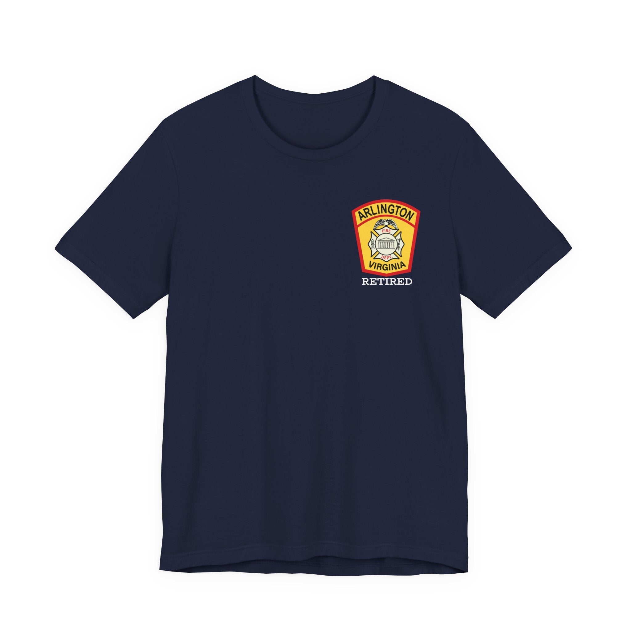 Arlington Retired Old Patch - Bella+Canvas Soft Unisex Tee