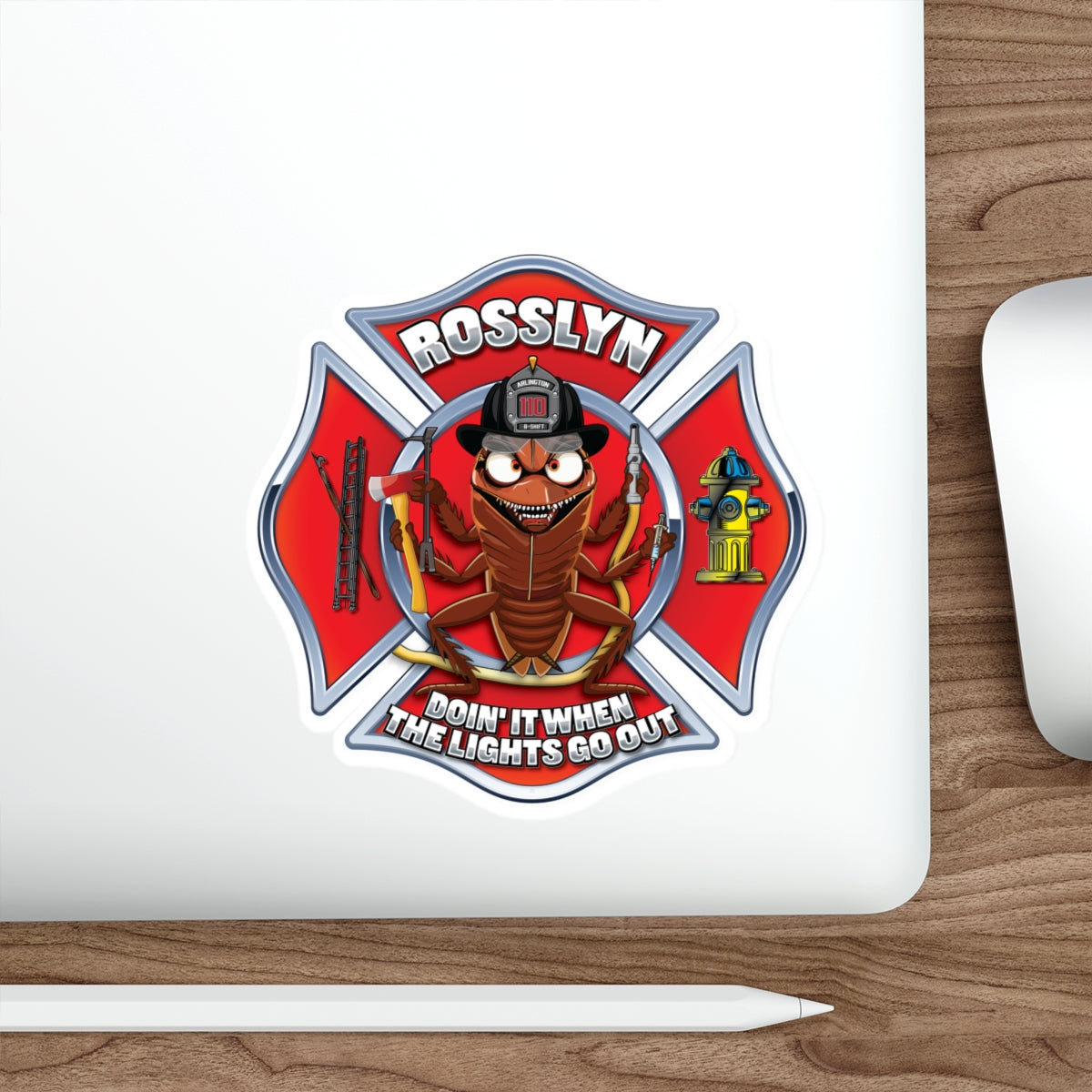 Die-Cut Stickers - Arlington Station 10 B-Shift Maltese